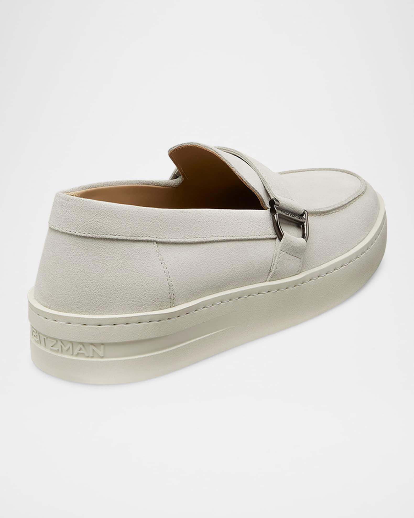 Men's Hamptons Suede Buckle Loafers Product Image