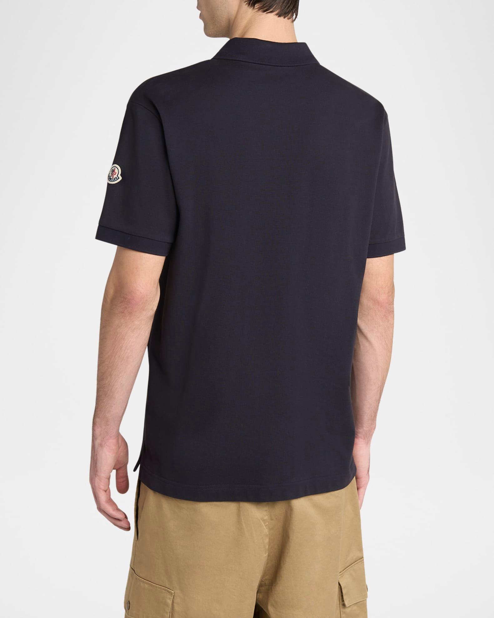 Men's Cotton Archive Logo Polo Shirt Product Image