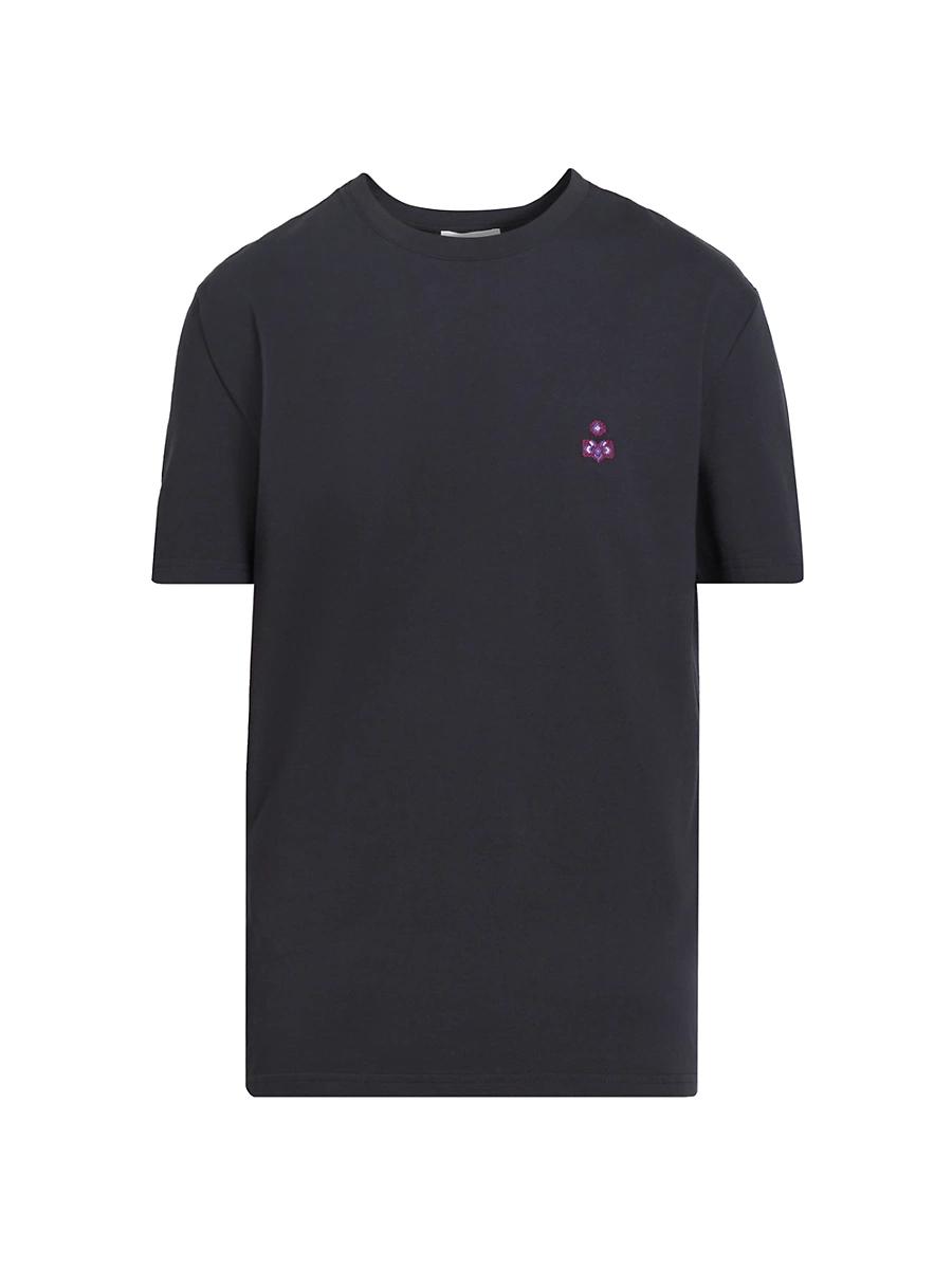 Mens Hugo Cotton Crewneck T-Shirt Product Image