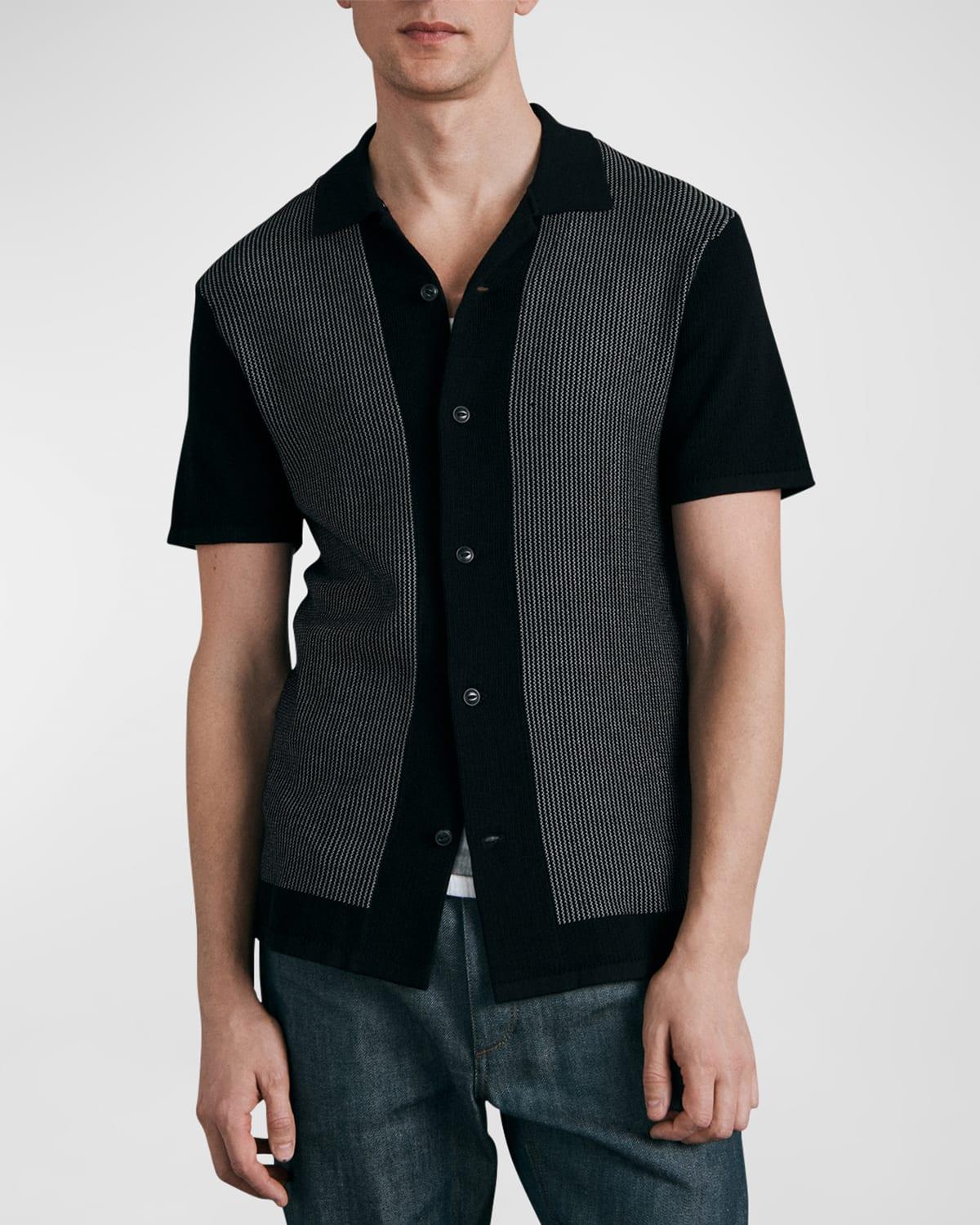 rag & bone Harvey Knit Camp Shirt Product Image