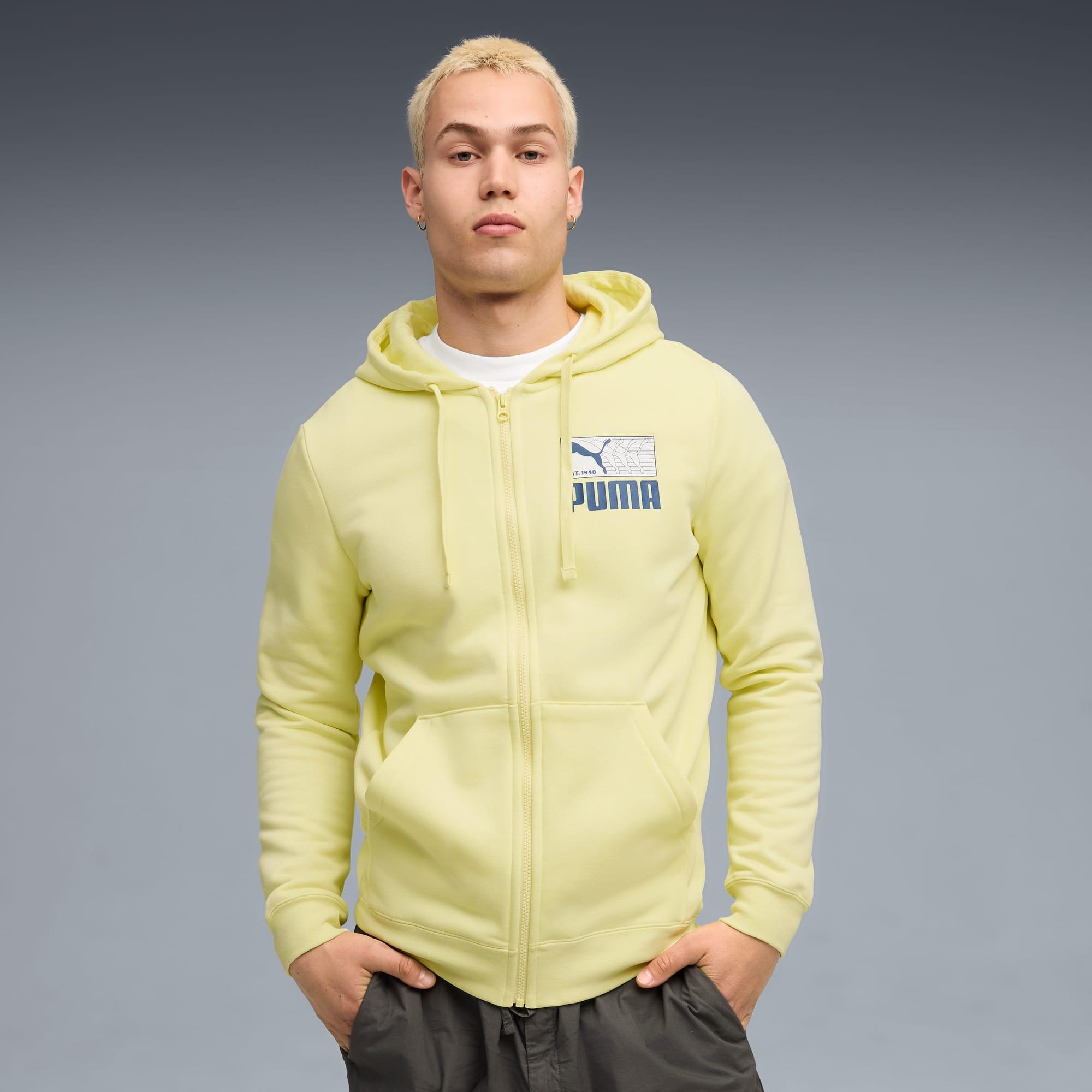 Graphic Repeat FZ Hoodie Men Product Image