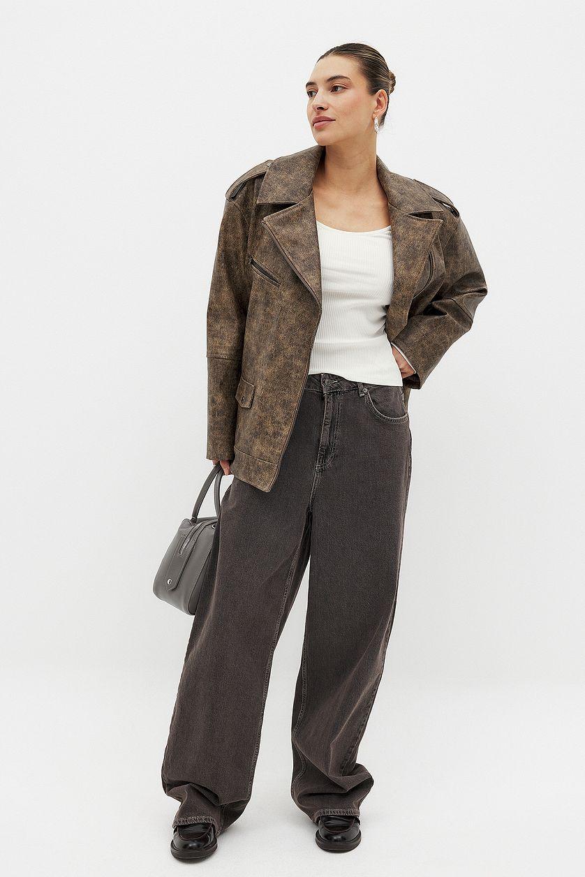 Scoop Neck Ribbed Top Product Image