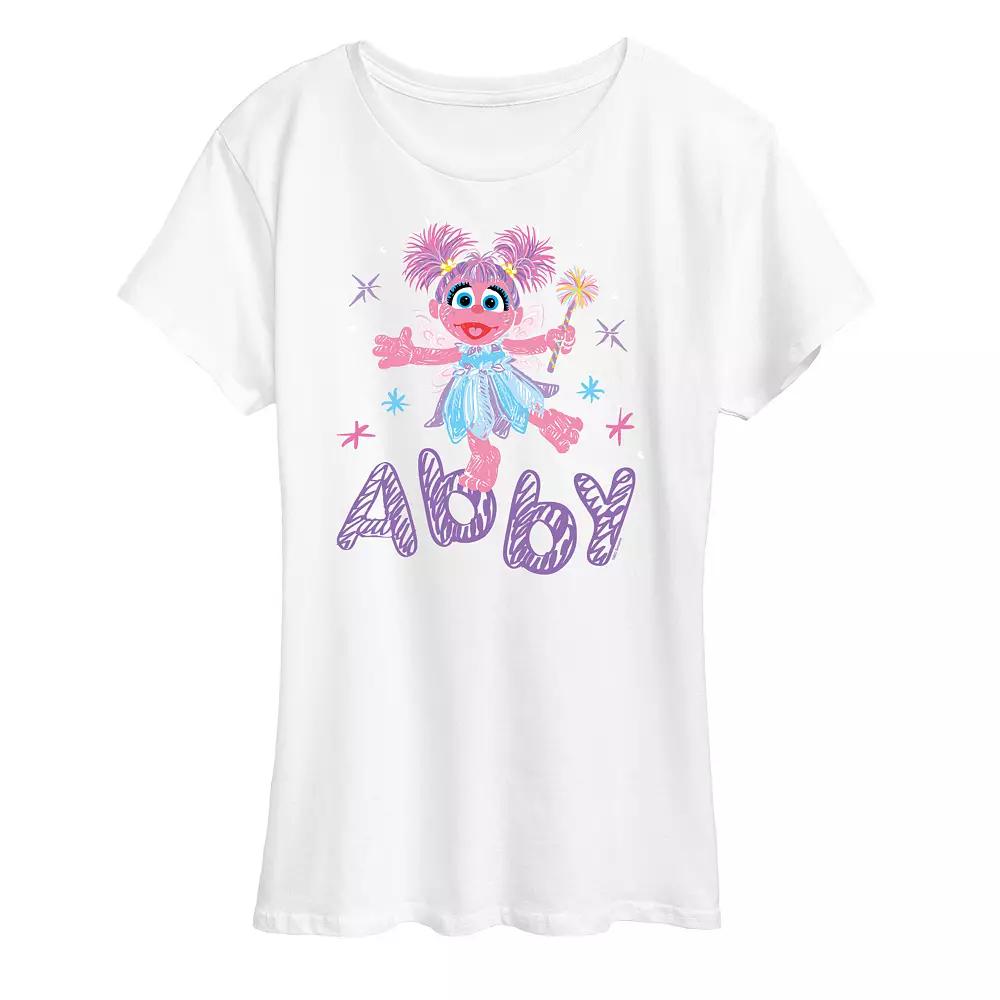 Women's Sesame Street Abby Cadabby Graphic Tee, Girl's,  Product Image