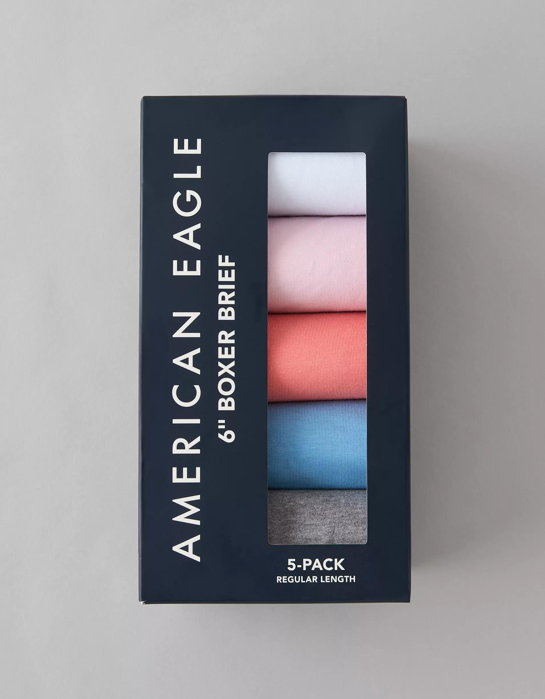AEO Men's 6" Classic Boxer Brief 5-Pack Product Image
