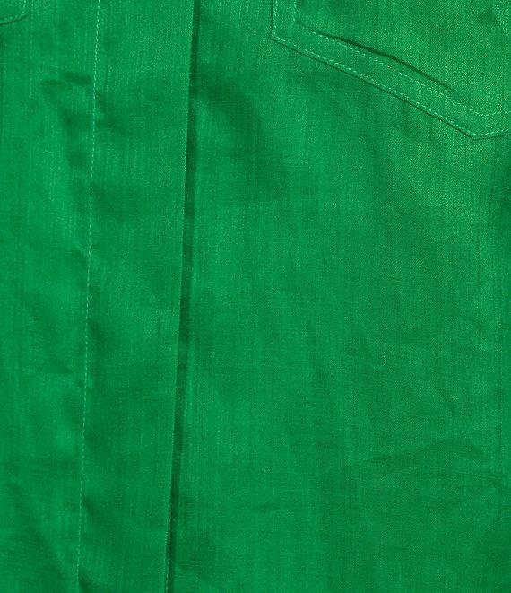 Marella Coordinating Agamia Voile Shirt Collar Long Sleeve Button Front Blouse Product Image