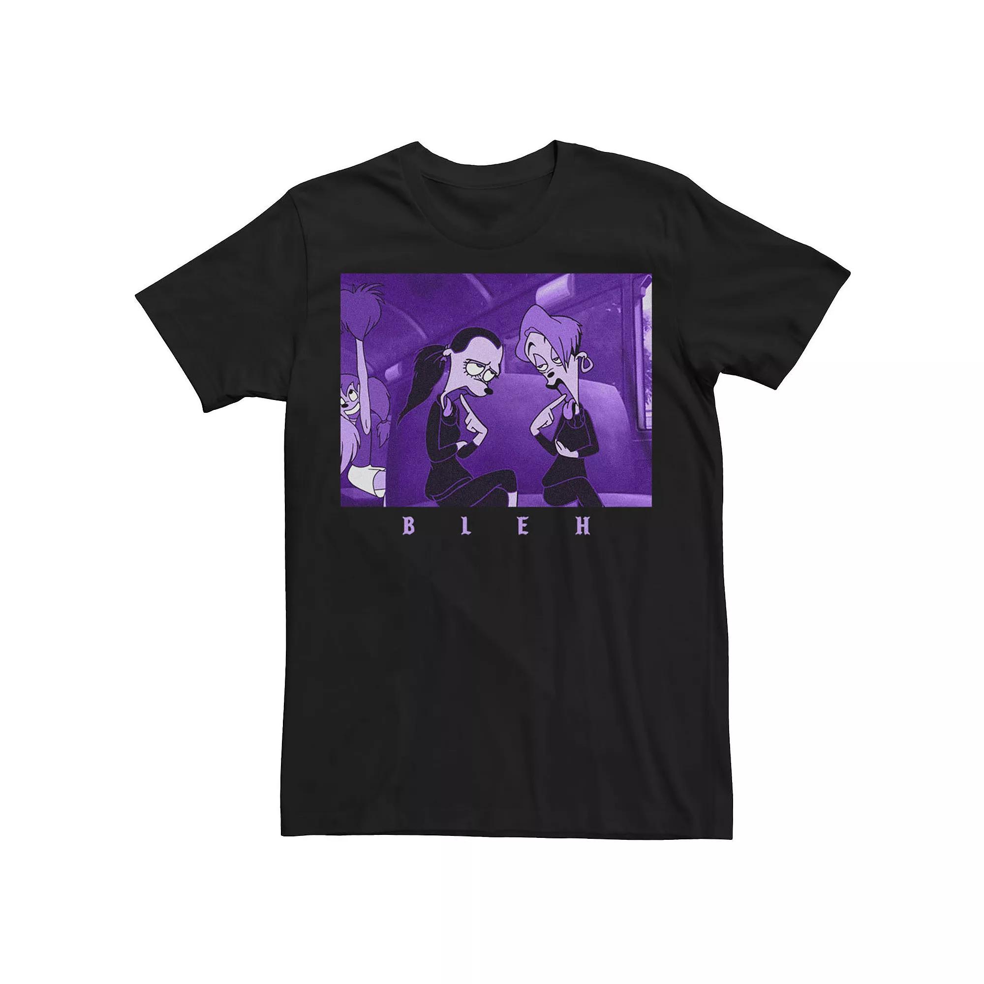 Men's MTV Green Alien Face Logo Short Sleeve Tee, Size: XL, Black Product Image