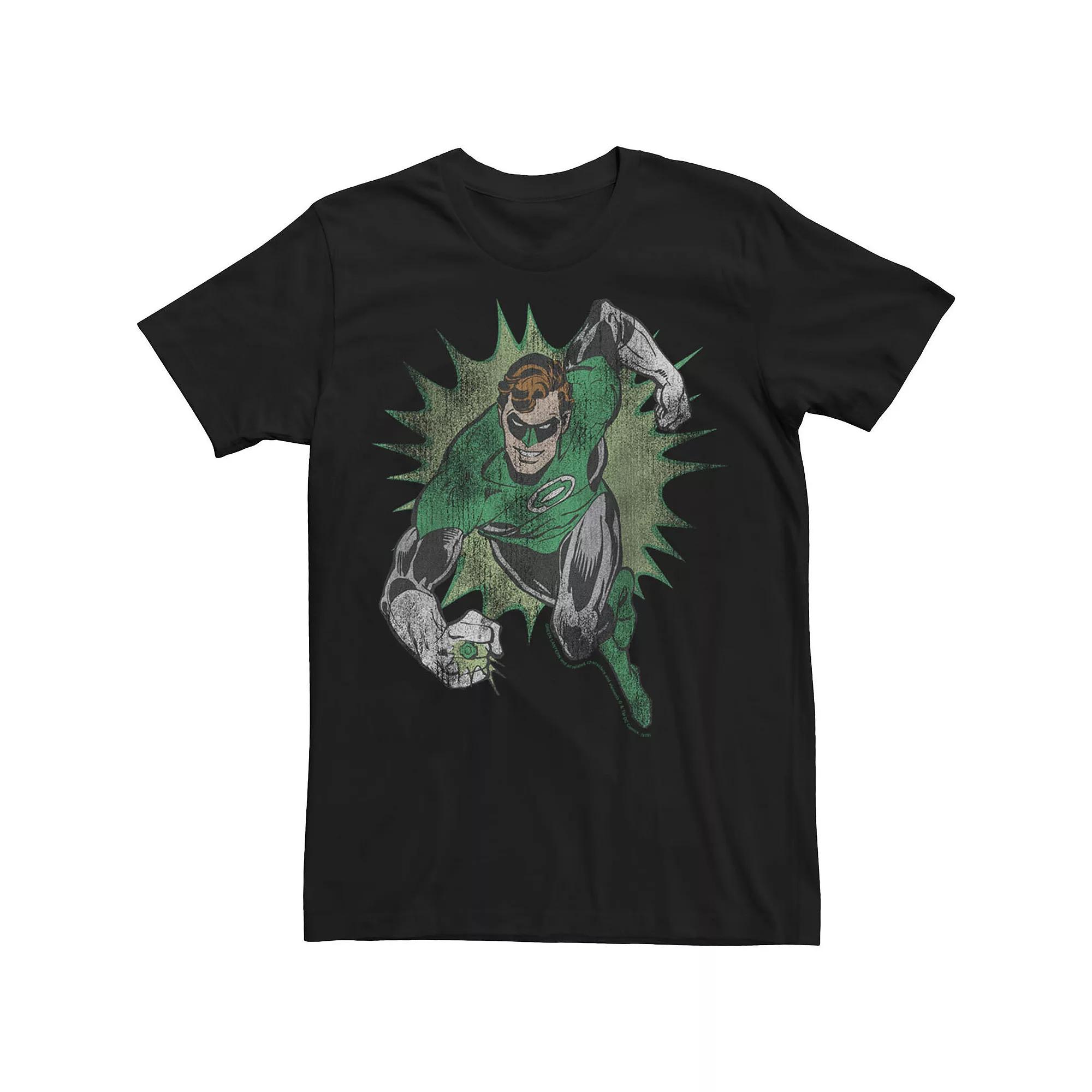 Men's Green Lantern Emerald Warrior Comic Tee,  Product Image