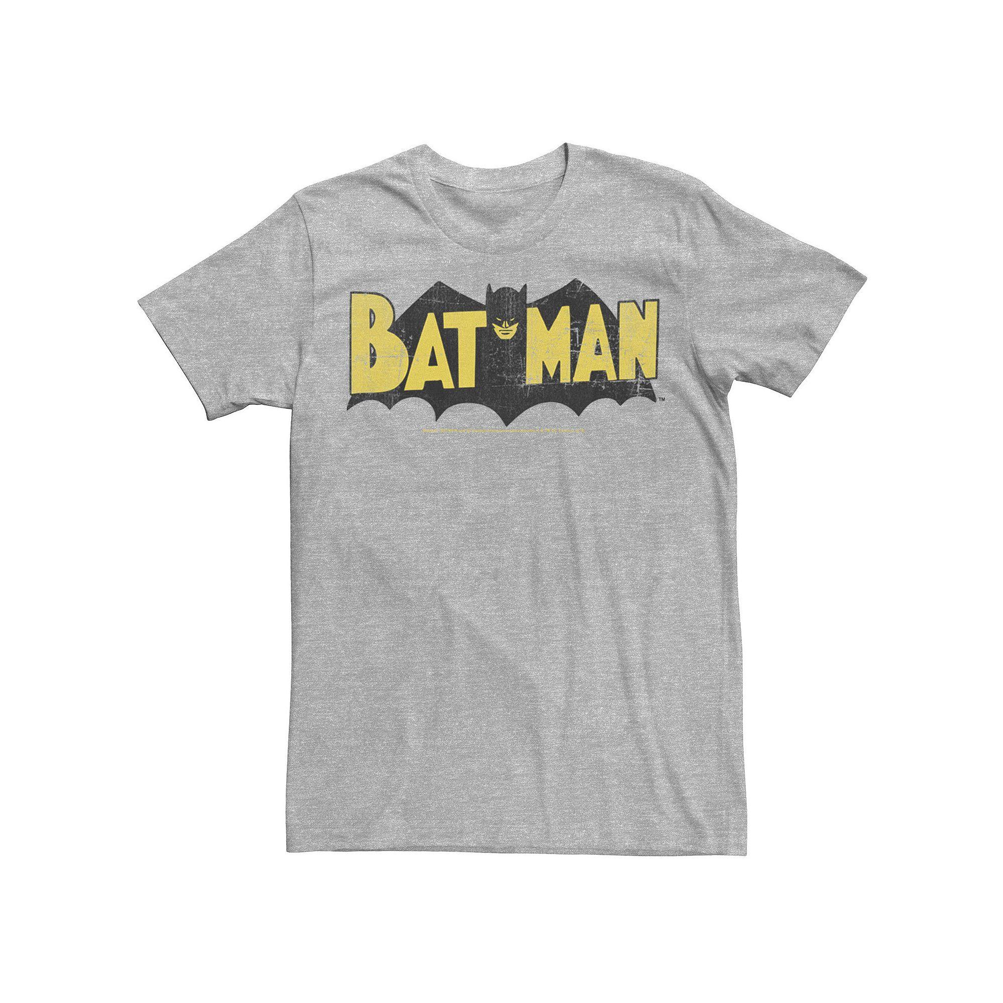 Men's DC Comics Batman Large Block Text Logo Tee,  Product Image