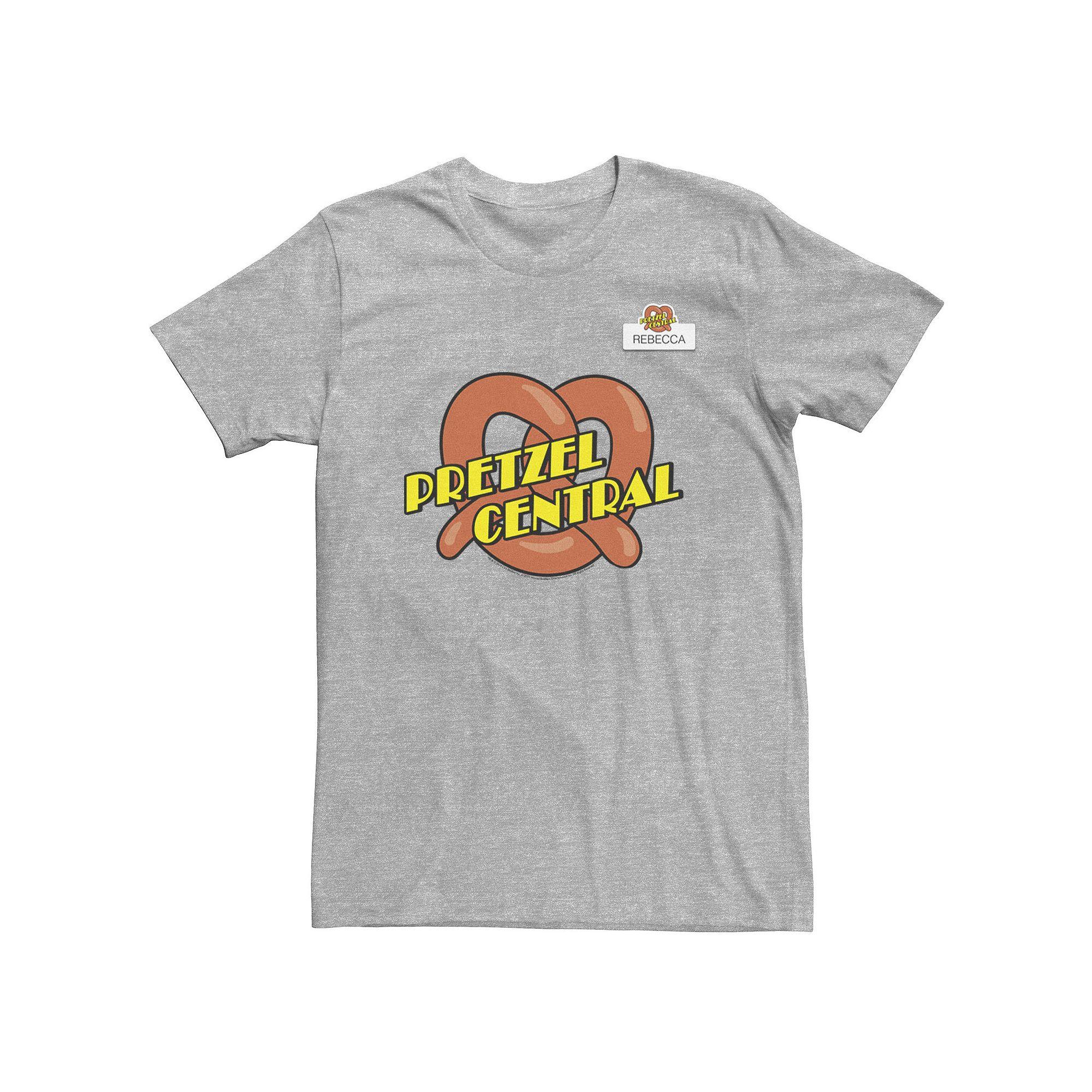 Big & Tall Crazy Ex Girlfriend Pretzel Central Logo Tee, Men's,  Product Image