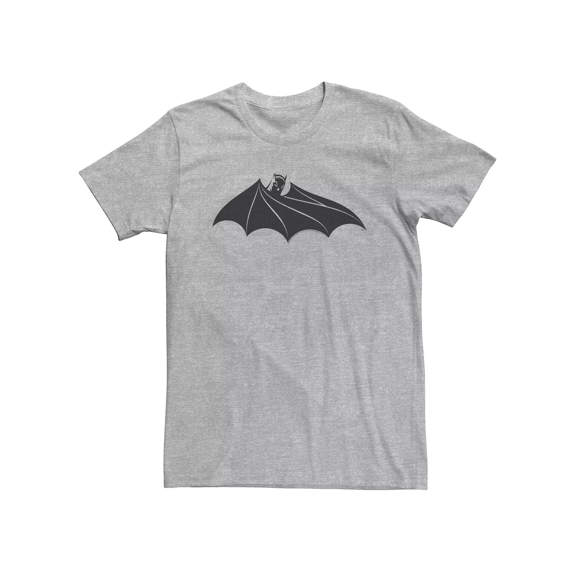 Big & Tall DC Comics Batman Cloak Chest Logo Tee, Men's,  Product Image