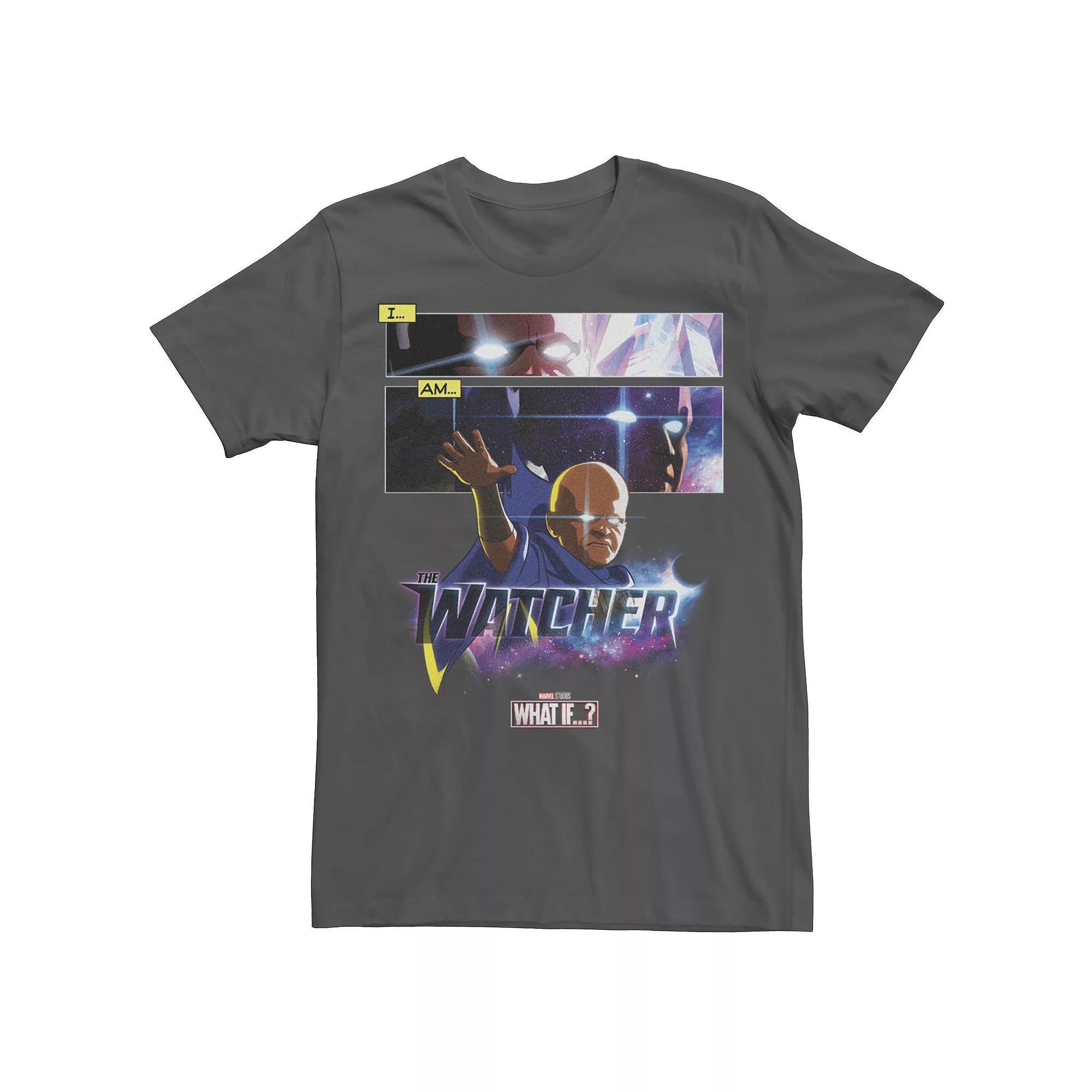 Men's Marvel What If The Watcher Panel Poster Tee, Boy's,  Product Image