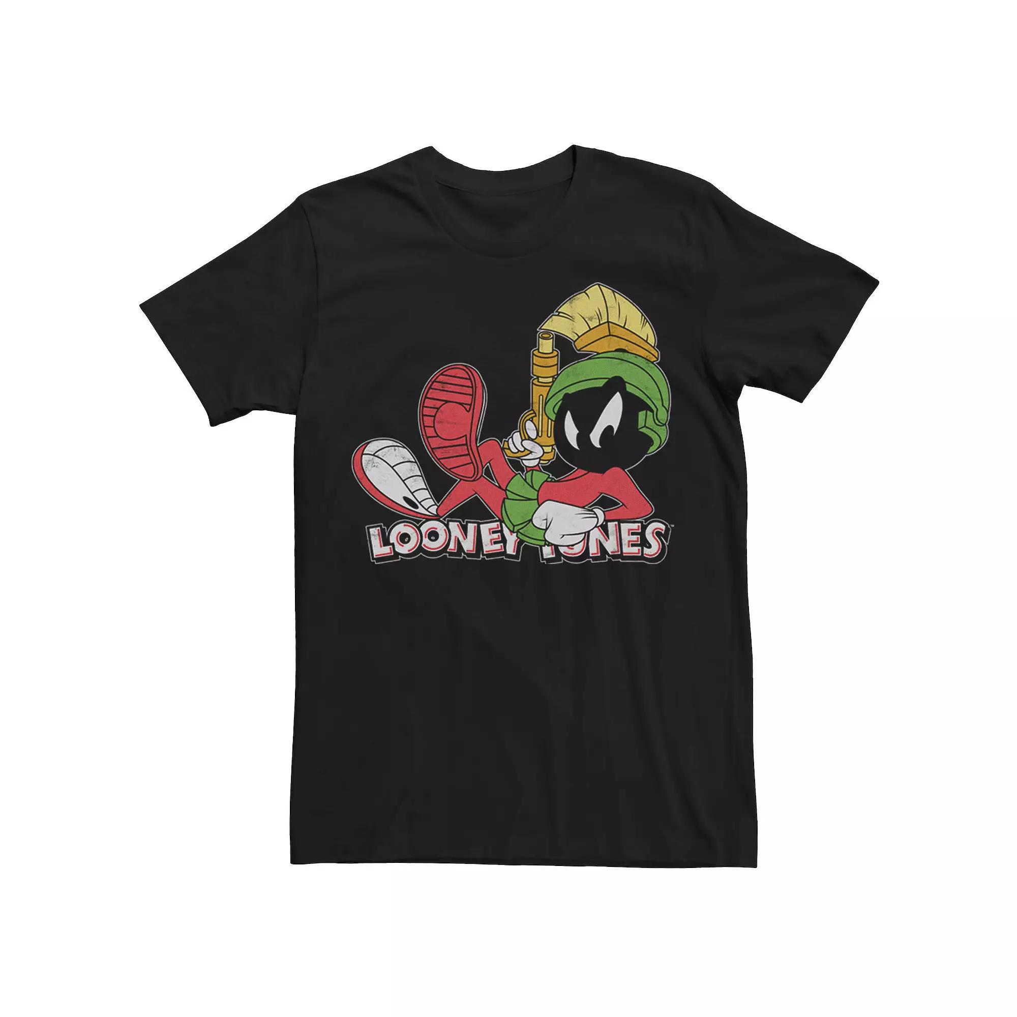 Men's Looney Tunes Marvin The Martian Pose Portrait Tee,  Product Image