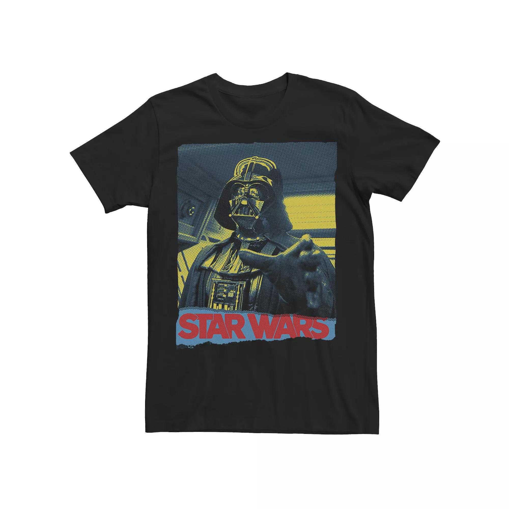 Men's Star Wars Darth Vader Choke Hold Portrait Tee,  Product Image