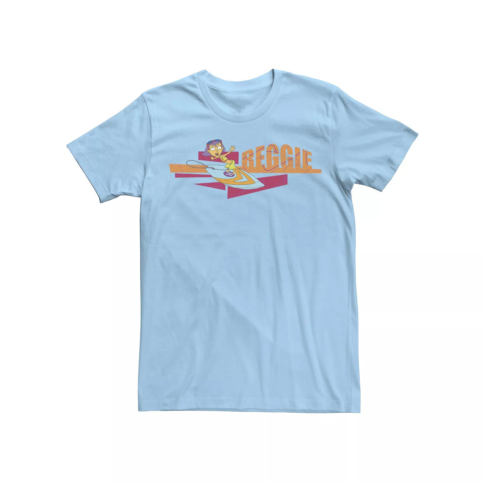Men's Rocket Power Reggie Surfing Retro Logo Tee,  Product Image