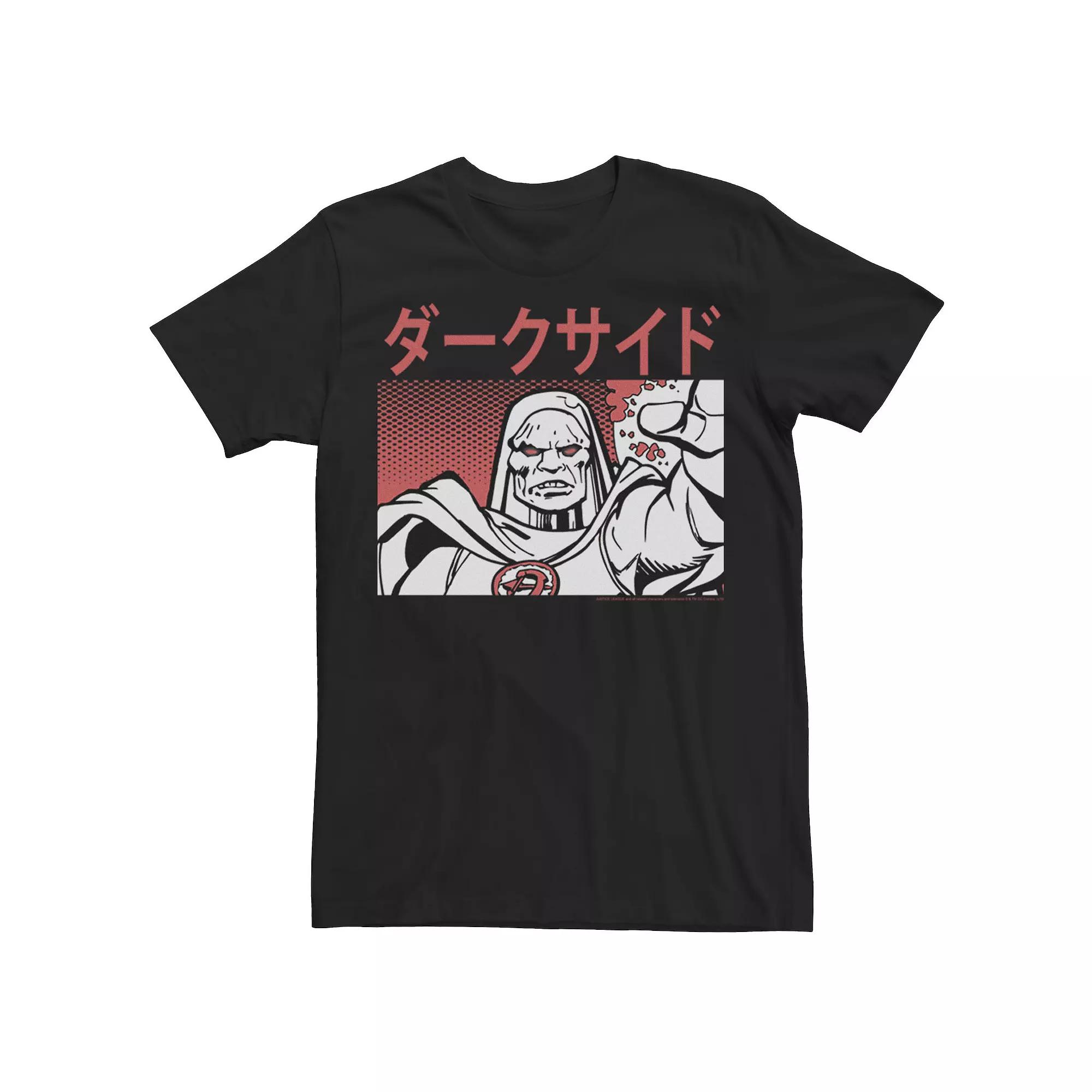 Men's DC Comics Justice League Kanji Halftone Darkseid Tee,  Product Image