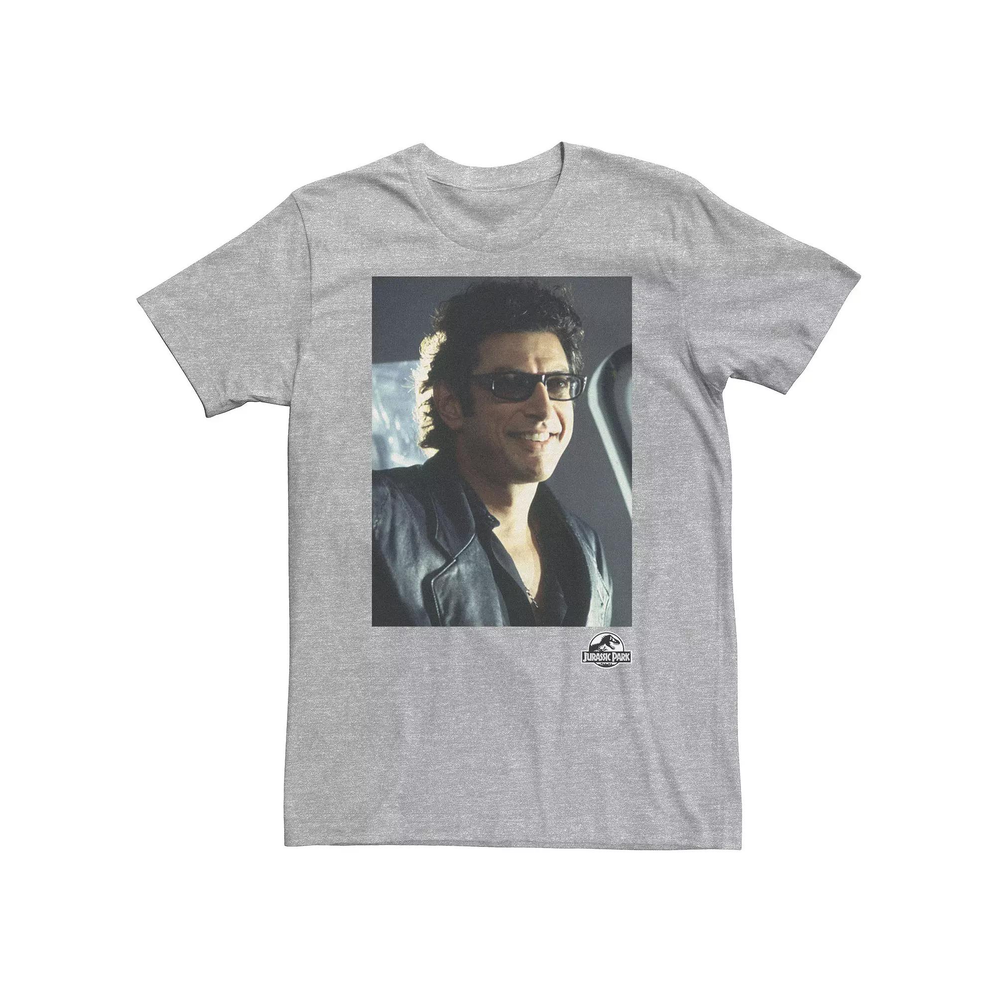 Big & Tall Jurassic Park Goldblum Sly Smile Tee, Men's,  Product Image