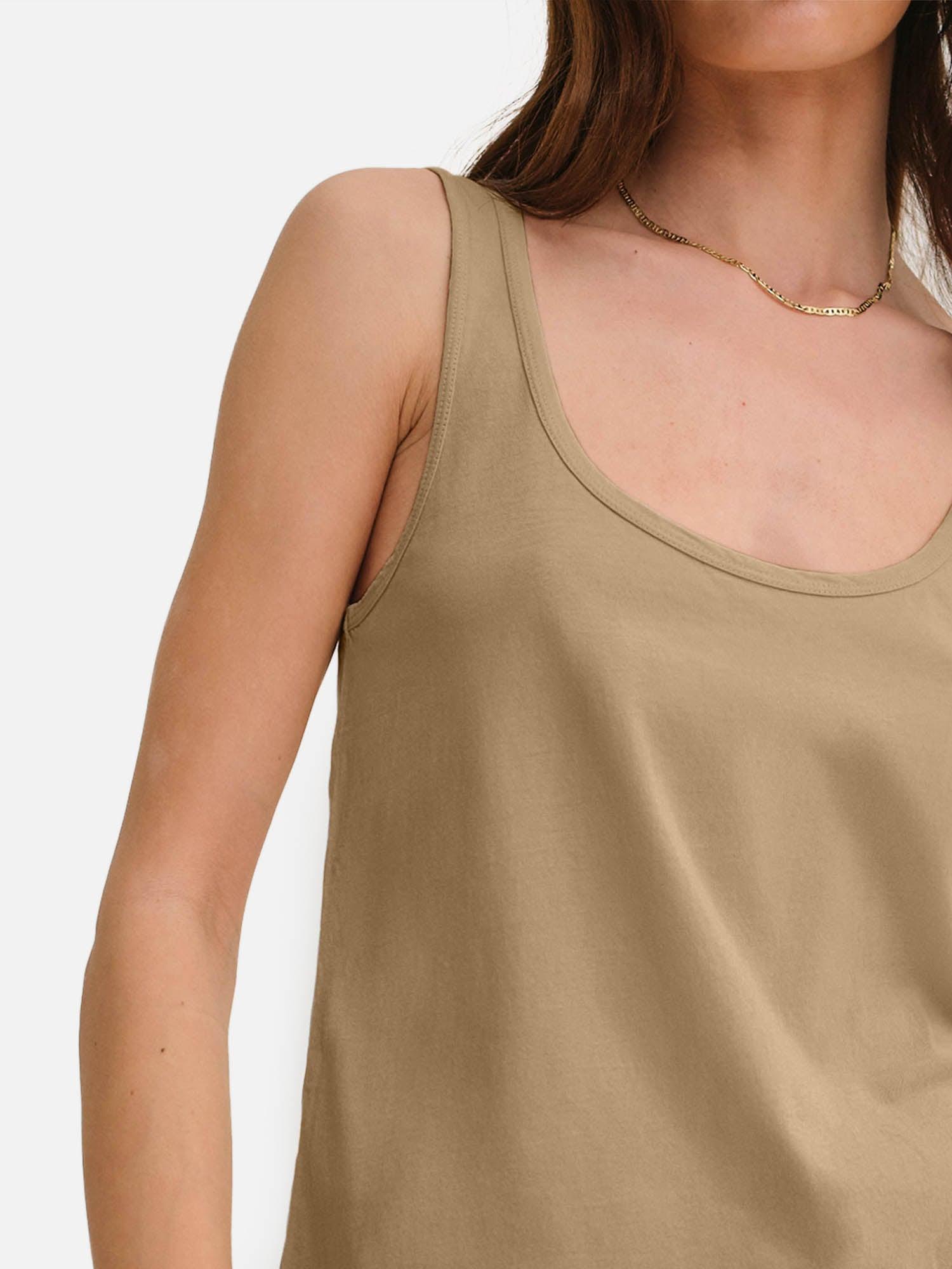 Organic Cotton Layering Tank Female Product Image