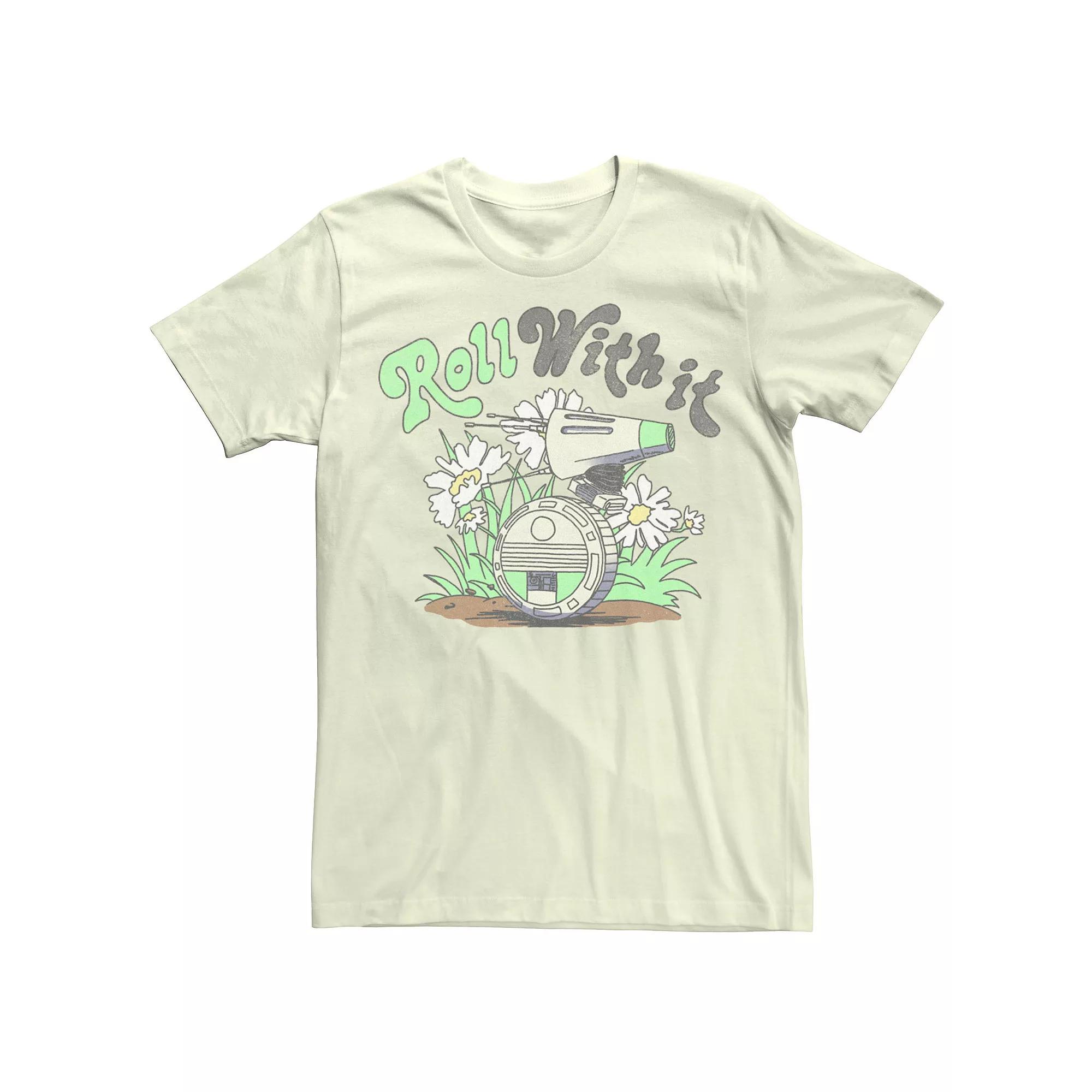 Men's Star Wars The Rise of Skywalker D-0 Roll With It Graphic Tee,  Product Image