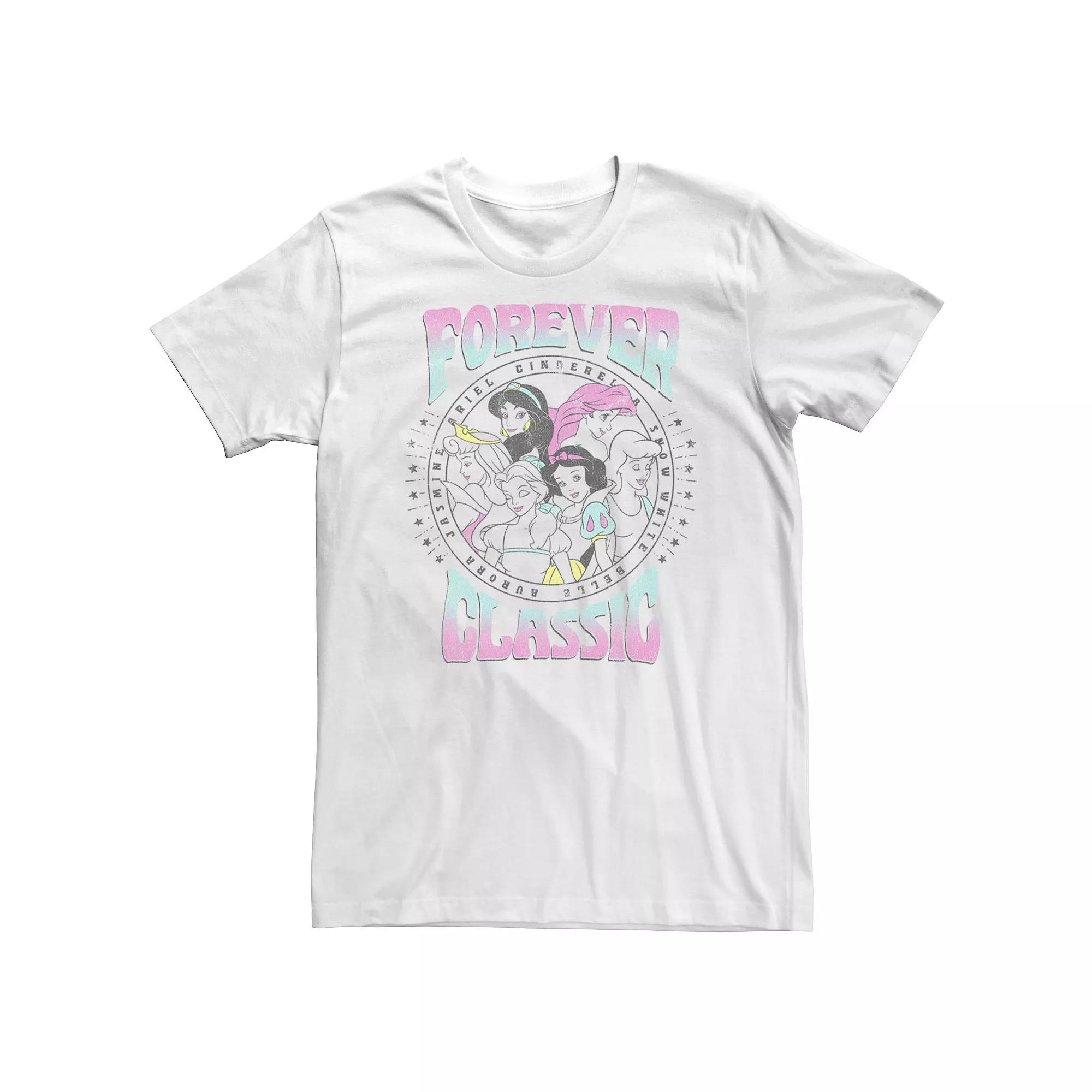 Big & Tall Disney Princess Forever Classic Group Shot Tee, Men's,  Product Image