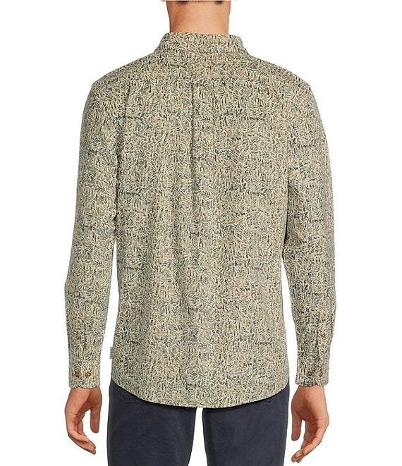 Rowm The Nomad Long Sleeve Woodland Print Washed Corduroy Shirt Product Image