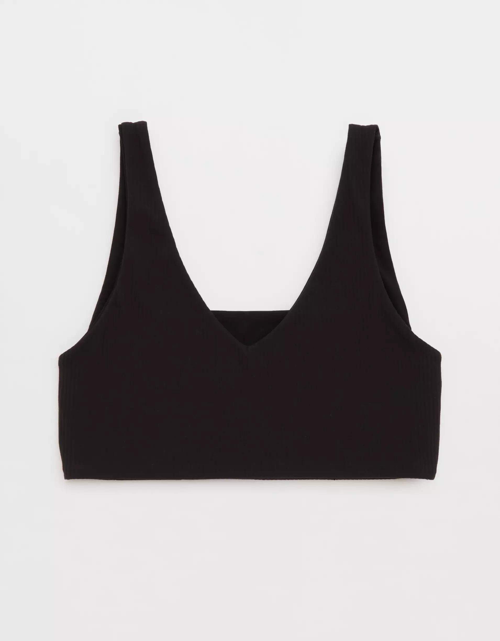 OFFLINE By Aerie Real Me XTRA Rib Switch Up V-Neck Sports Bra Product Image