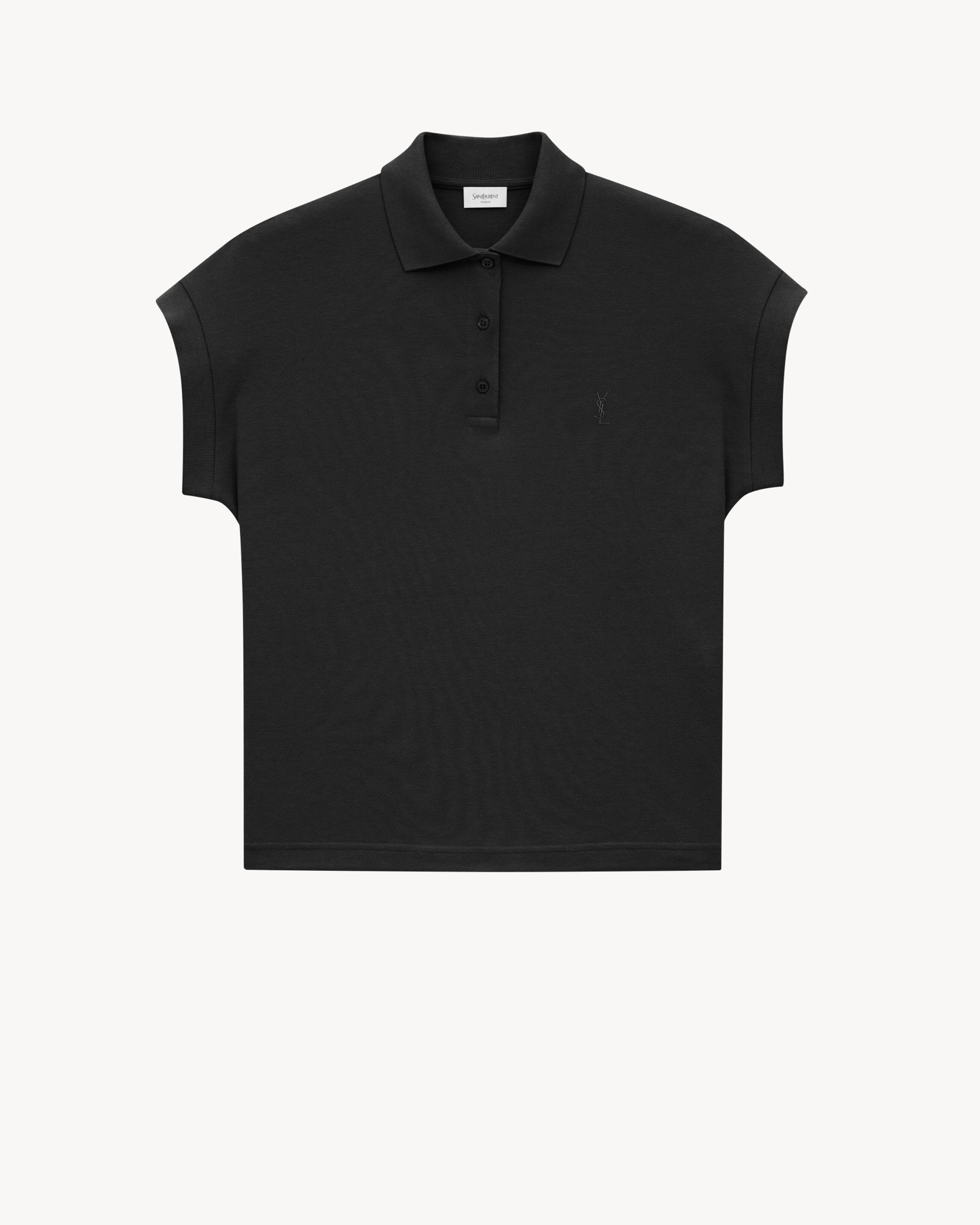CASSANDRE polo in piqué Product Image
