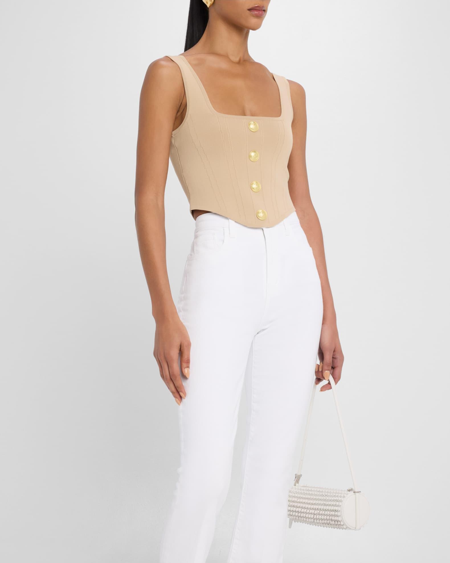 Saga Square-Neck Corset Top Product Image