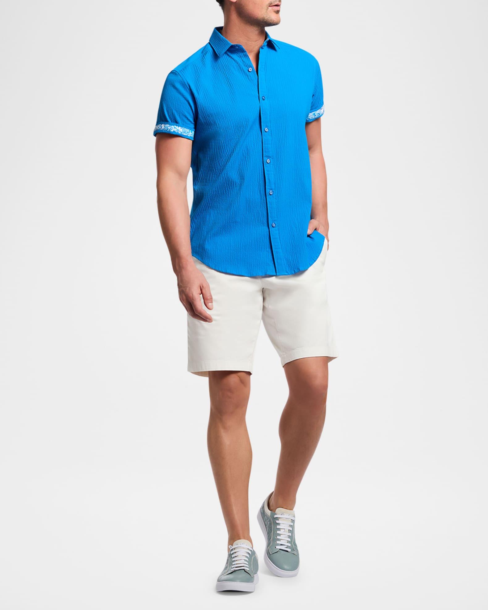 Men's Thresher Textured Short-Sleeve Shirt Product Image