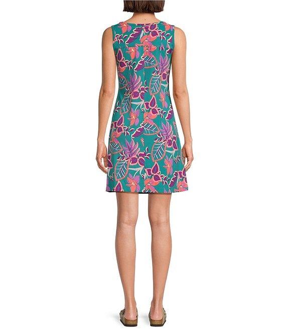 Columbia Women's Chill River Printed Crew Neck Sleeveless Shift Dress Product Image