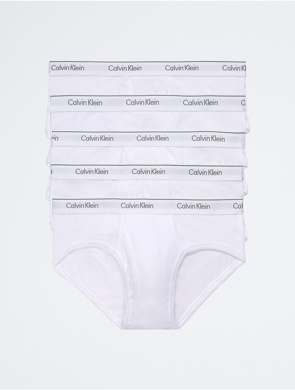 Calvin Klein Mens Cotton Classics 5-Pack Hip Brief Product Image