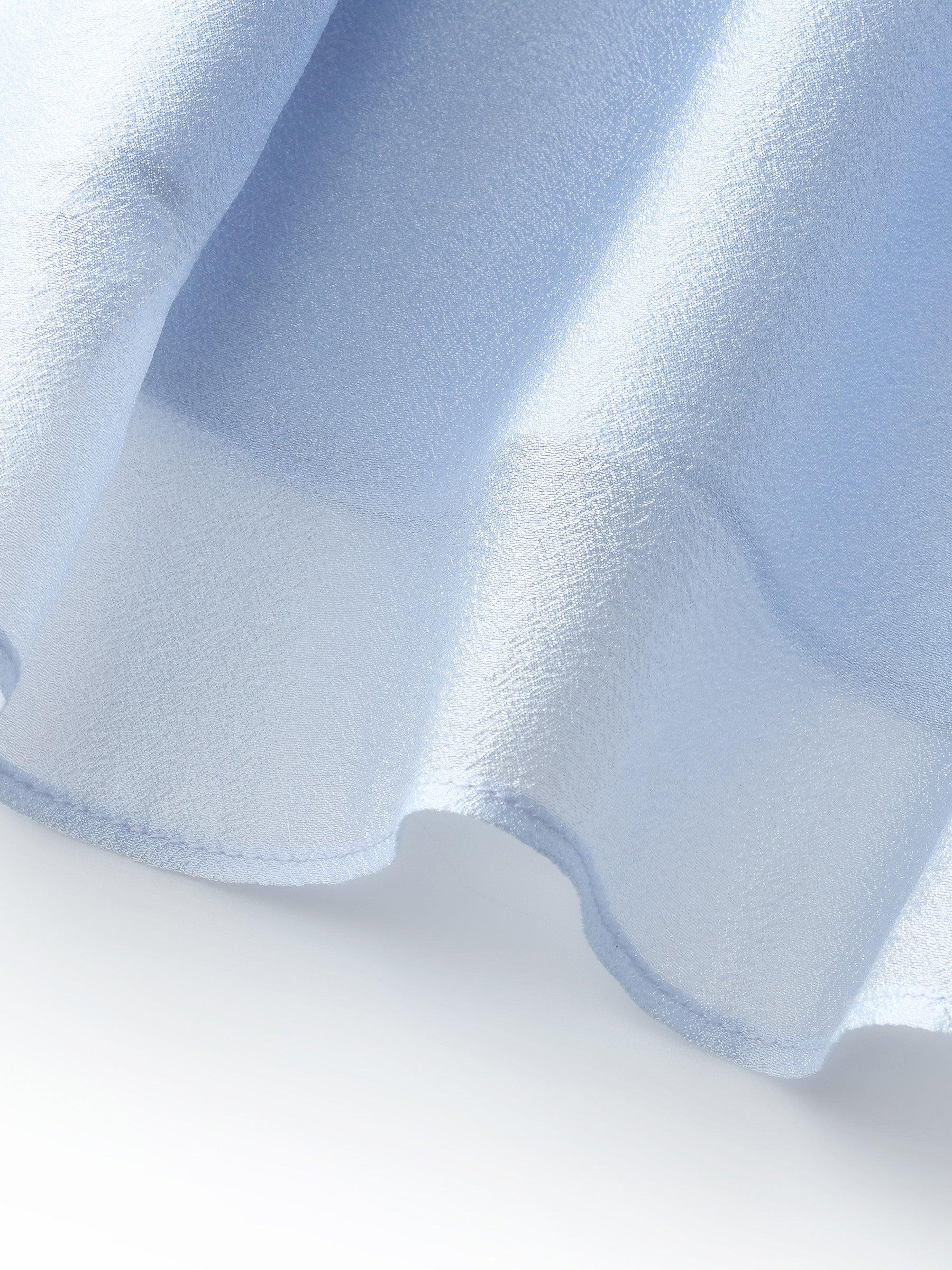 Halter Neck Women Top With Detachable Flower Product Image