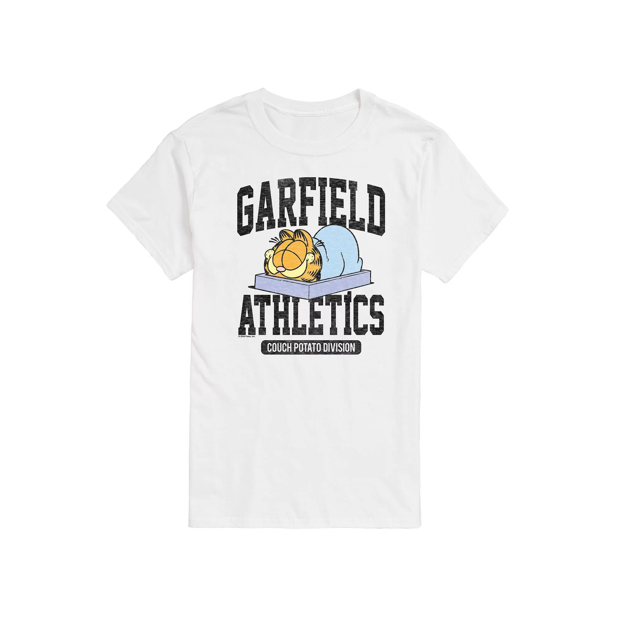 Men's Garfield Athletics Coach Potato Division Graphic Tee,  Product Image