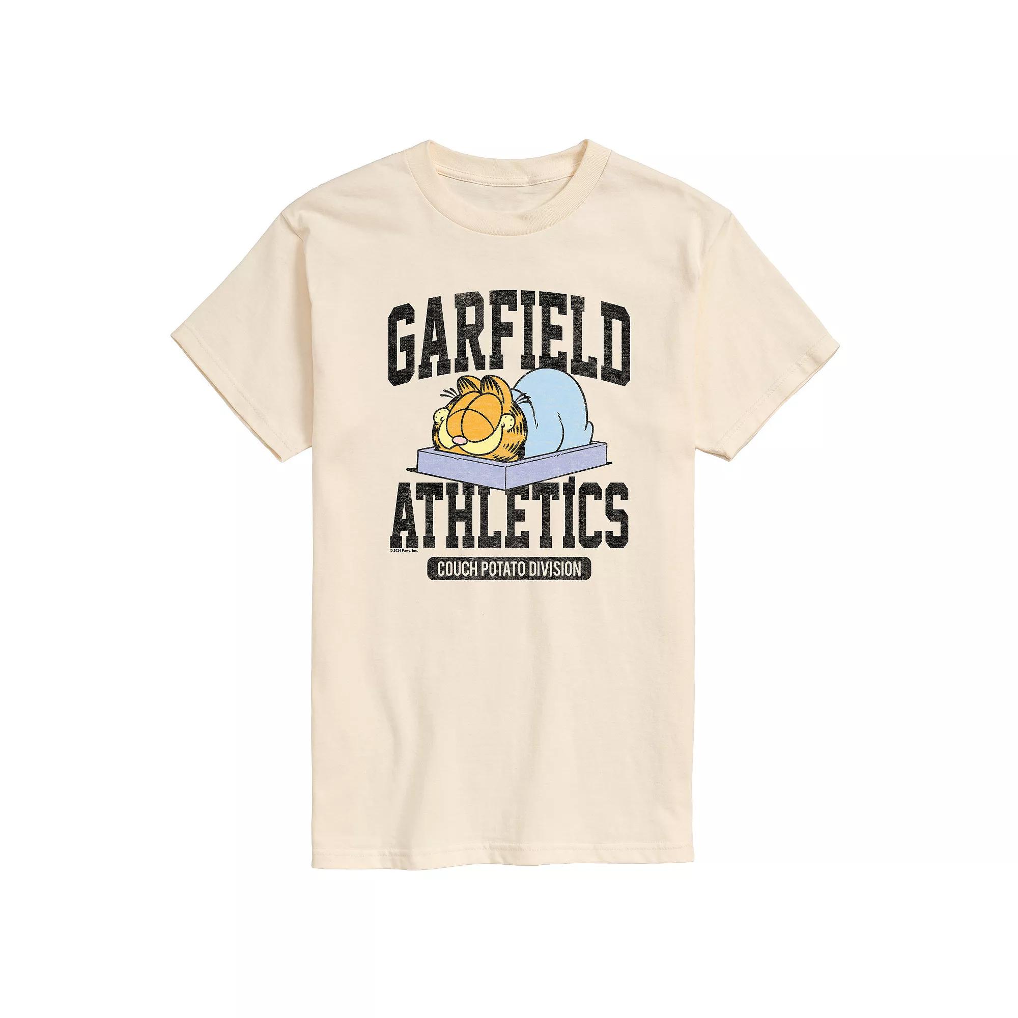 Men's Garfield Athletics Coach Potato Division Graphic Tee,  Product Image
