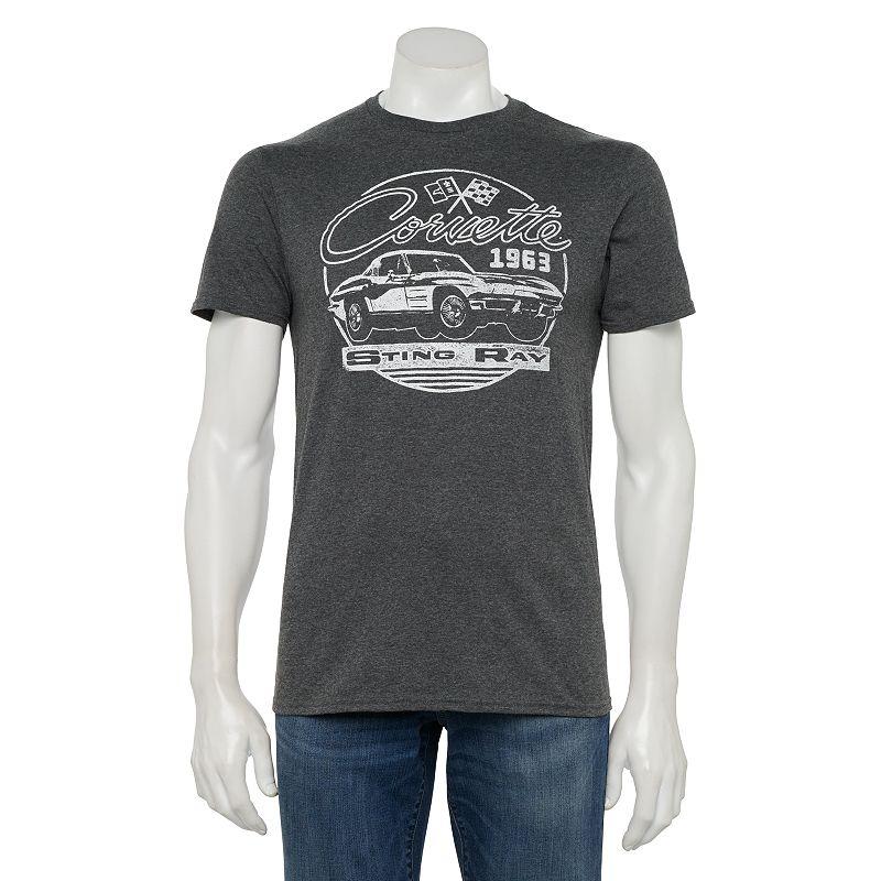 Mens Corvette 1963 Sting Ray Tee Grey Heather Product Image