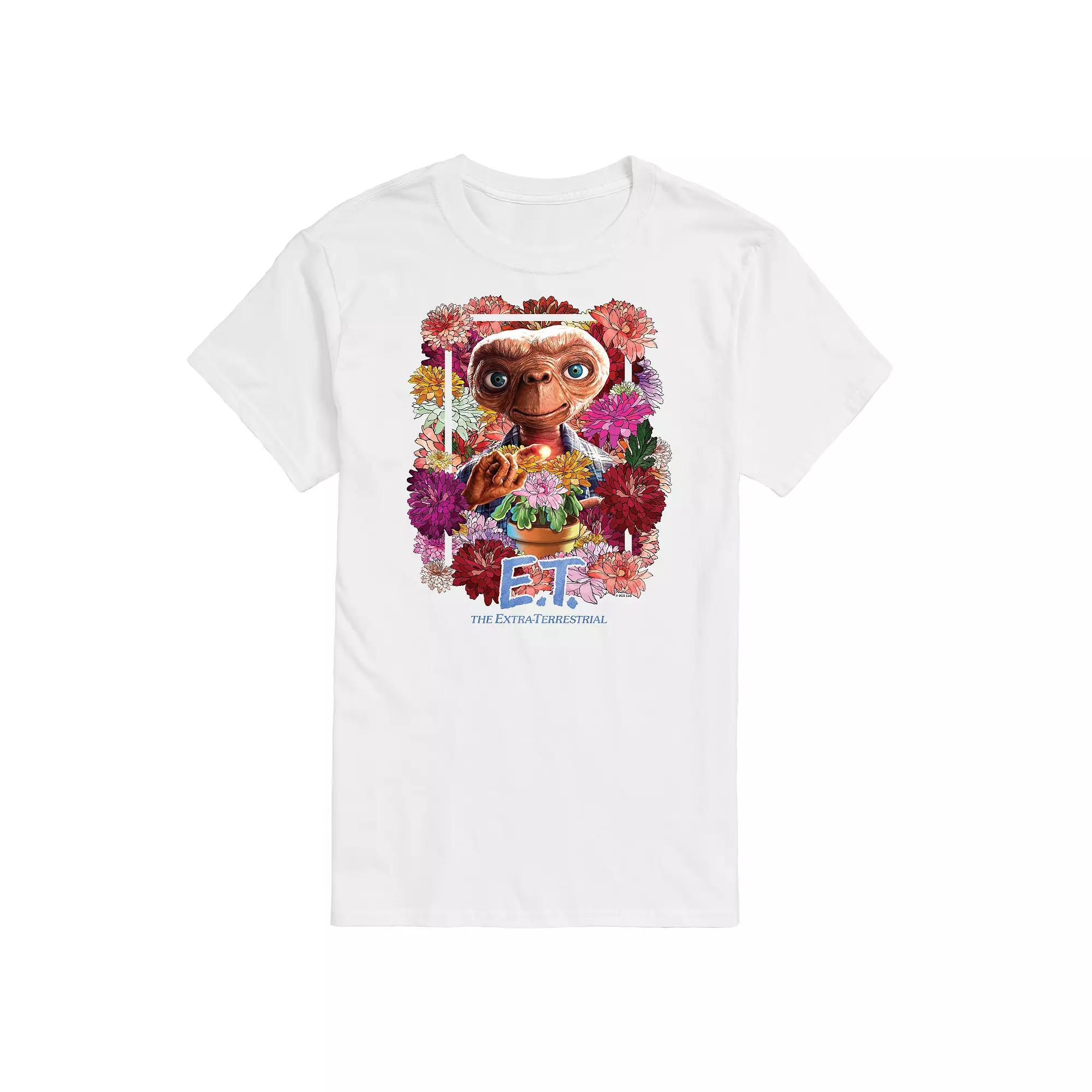 Big & Tall ET Flowers Tee, Men's,  Product Image