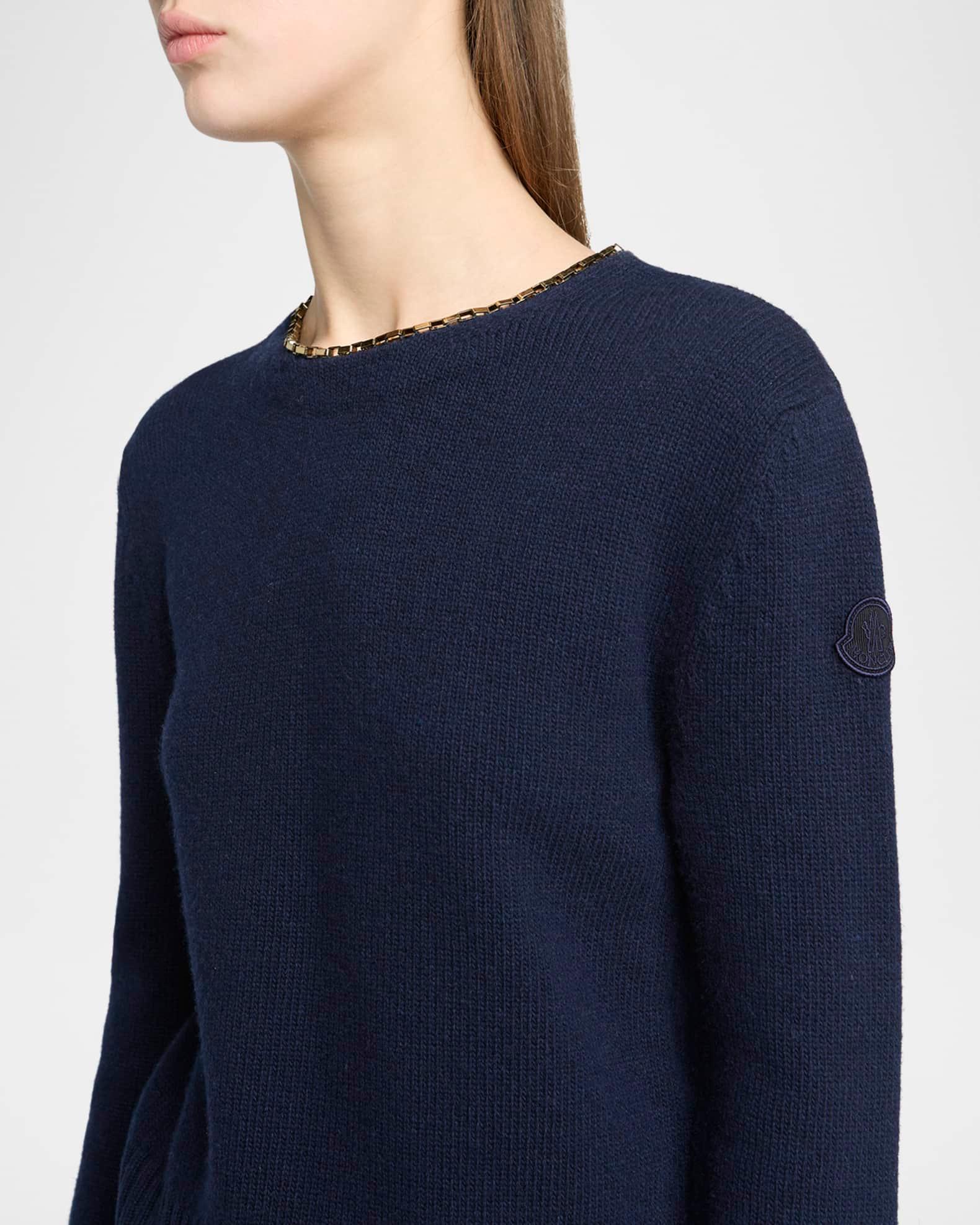 Wool-Cashmere Crewneck Sweater Product Image