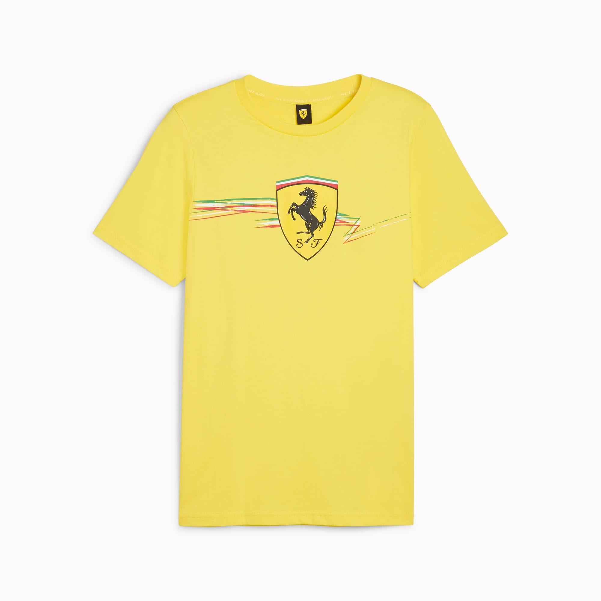 Scuderia Ferrari Race Big Shield Men's Tee Product Image