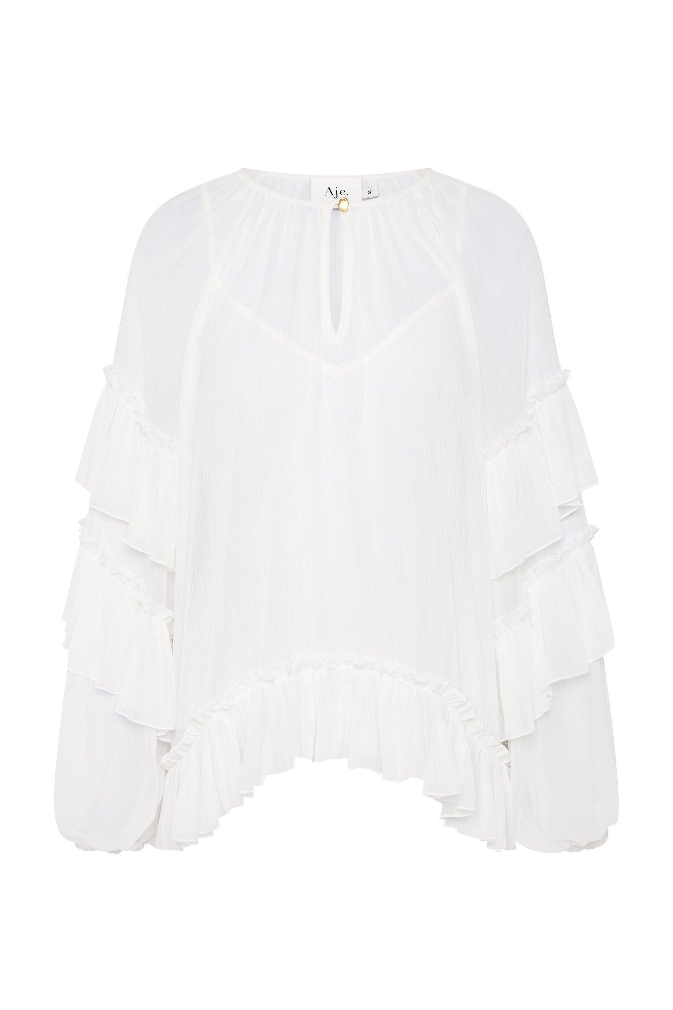 Mina Blouse-IVORY / 6 Product Image