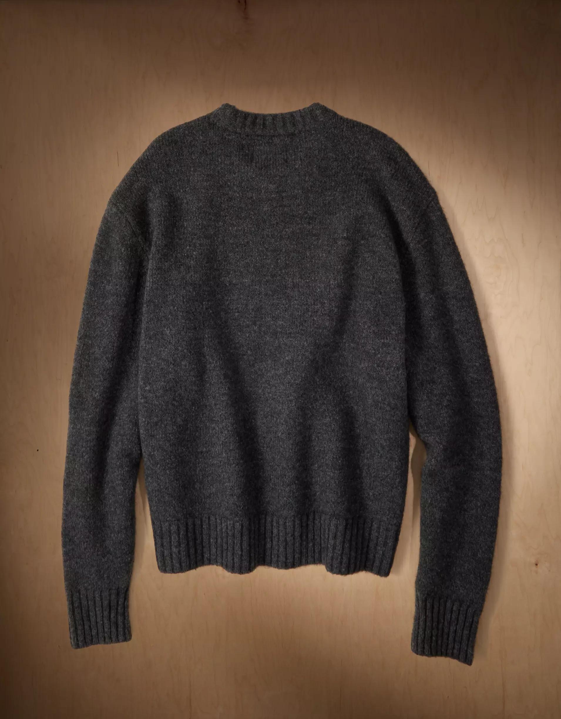 AE x Tru Kolors Wool-Cashmere Crew Neck Sweater Product Image
