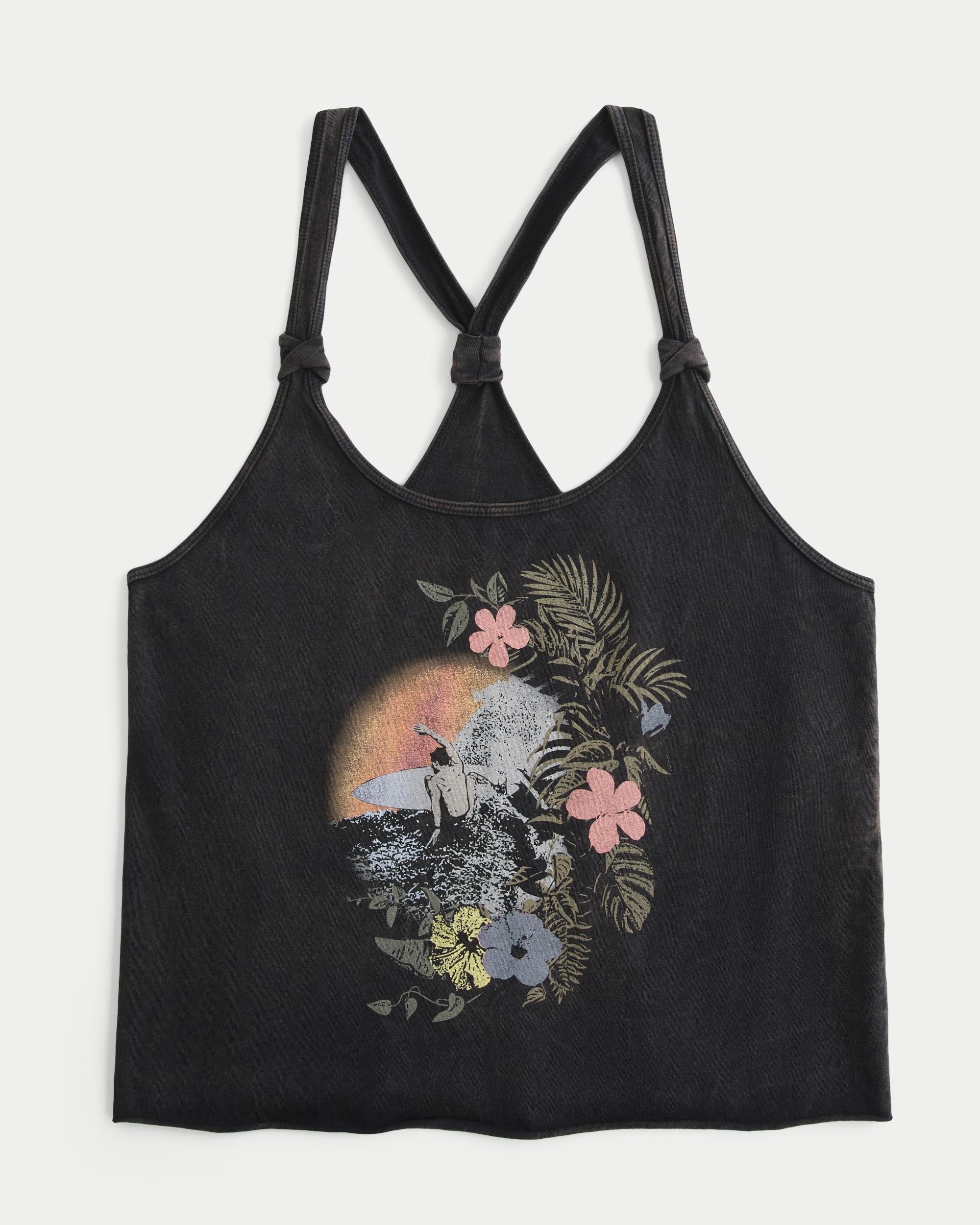 Easy Trend Drop Surf Graphic Tank Product Image