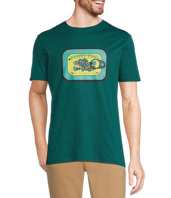 Murano Shape of Water Collection Slim Fit Short Sleeve Graphic Screen Print T-Shirt Product Image