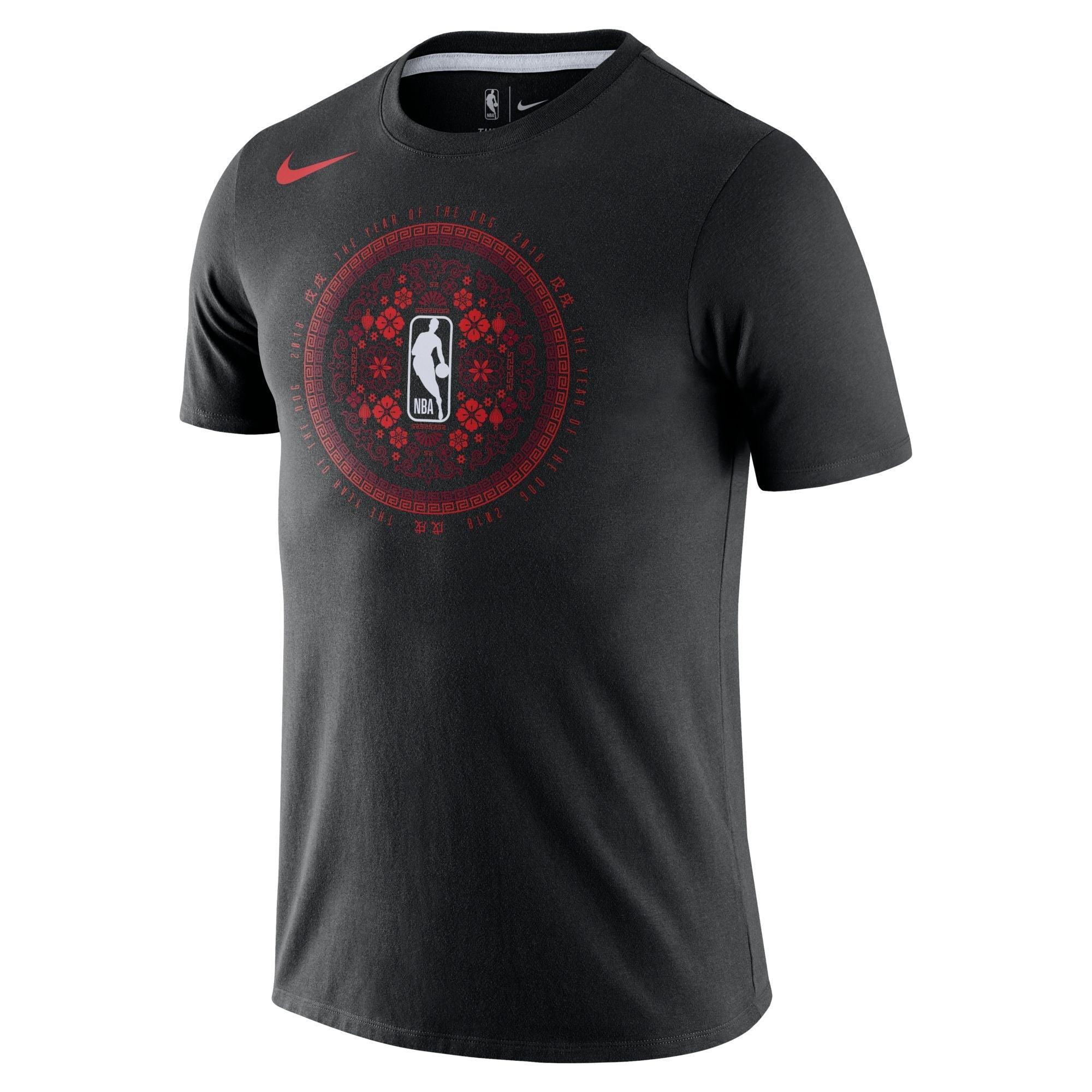 Nike Men's Nba Chinese New Year Of The Dog T-Shirt - Aq3641-010 Male Product Image