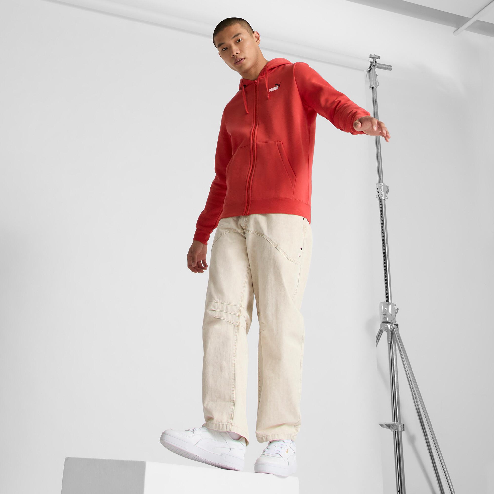 Essentials Small No. 1 Logo Men's Full-Zip Hoodie Product Image