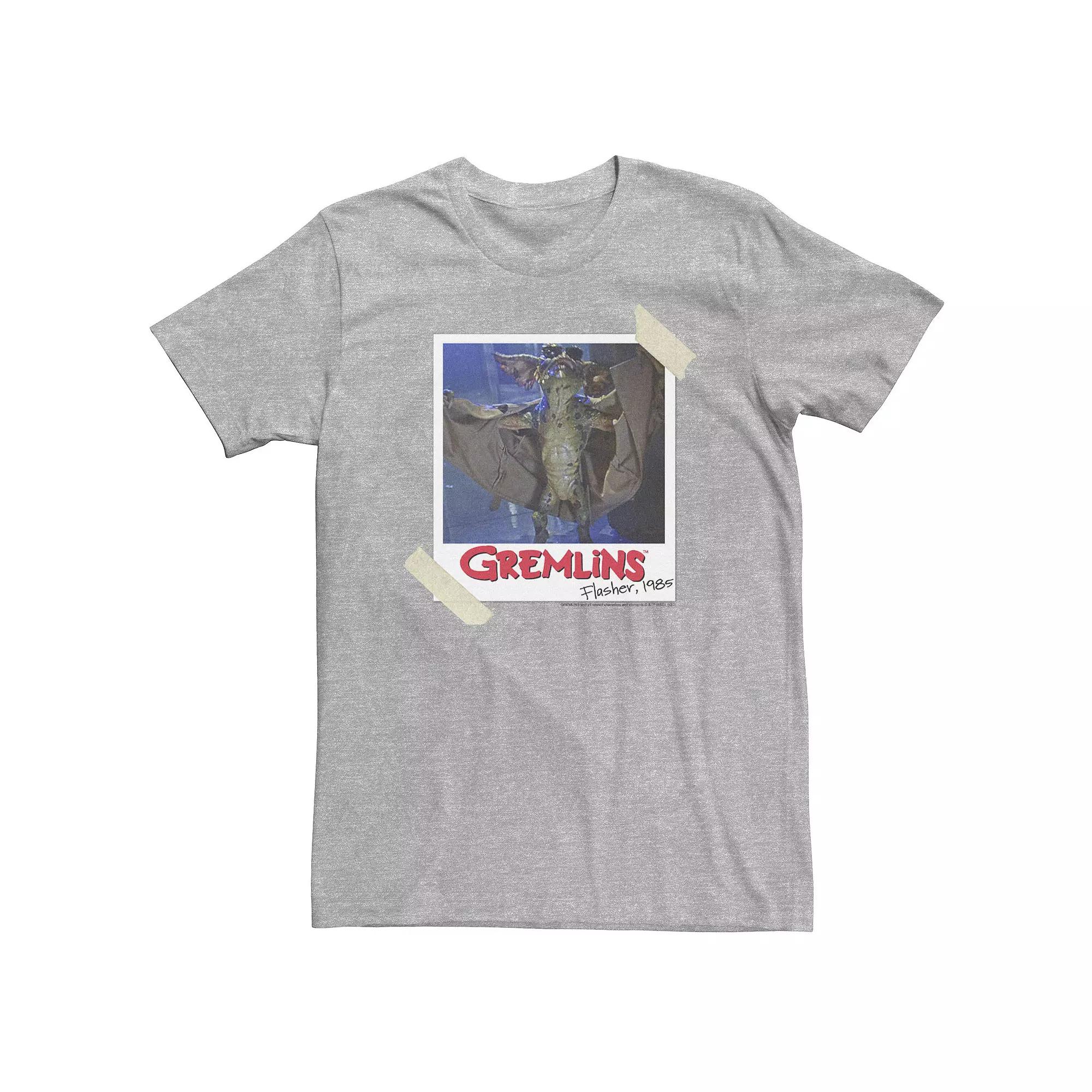 Big & Tall Gremlins Flasher Polaroid Portrait Tee, Men's,  Product Image
