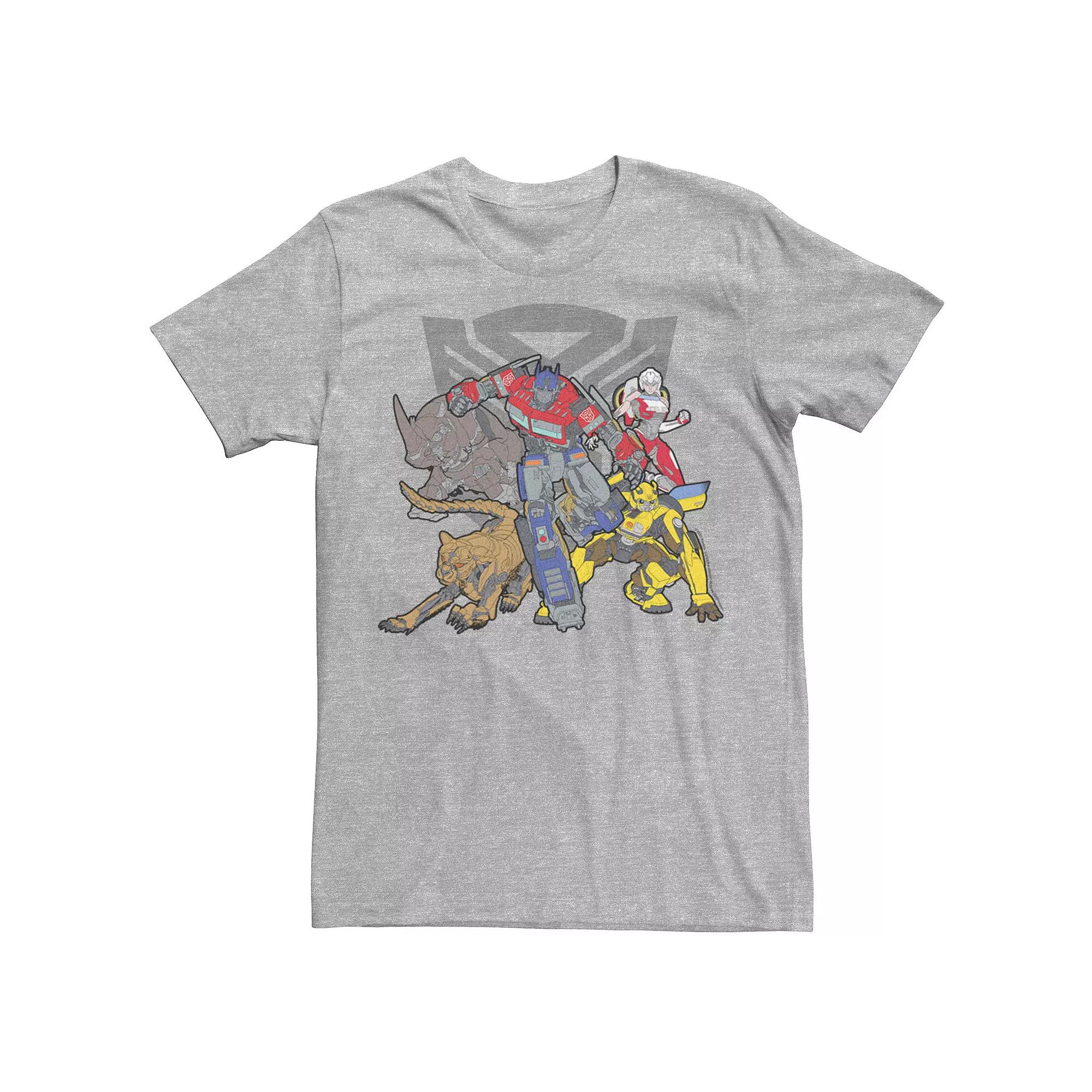 Big & Tall Transformers Rise of the Beasts Autobots Team Logo Tee, Men's,  Product Image
