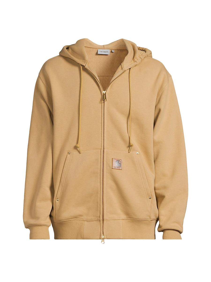 Mens Eldon Logo Cotton-Blend Hoodie Product Image