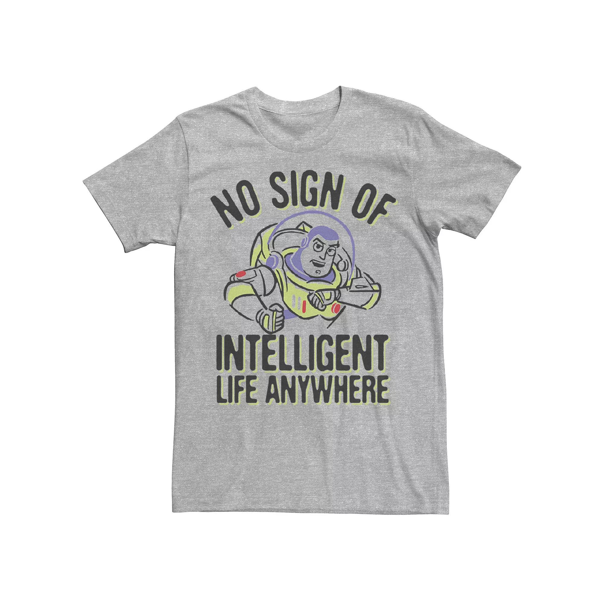 Disney / Pixar's Toy Story Buzz Lightyear Men's No Intelligent Life Tee,  Product Image