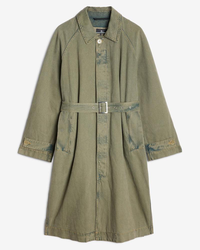 DENIM CAR COAT Product Image