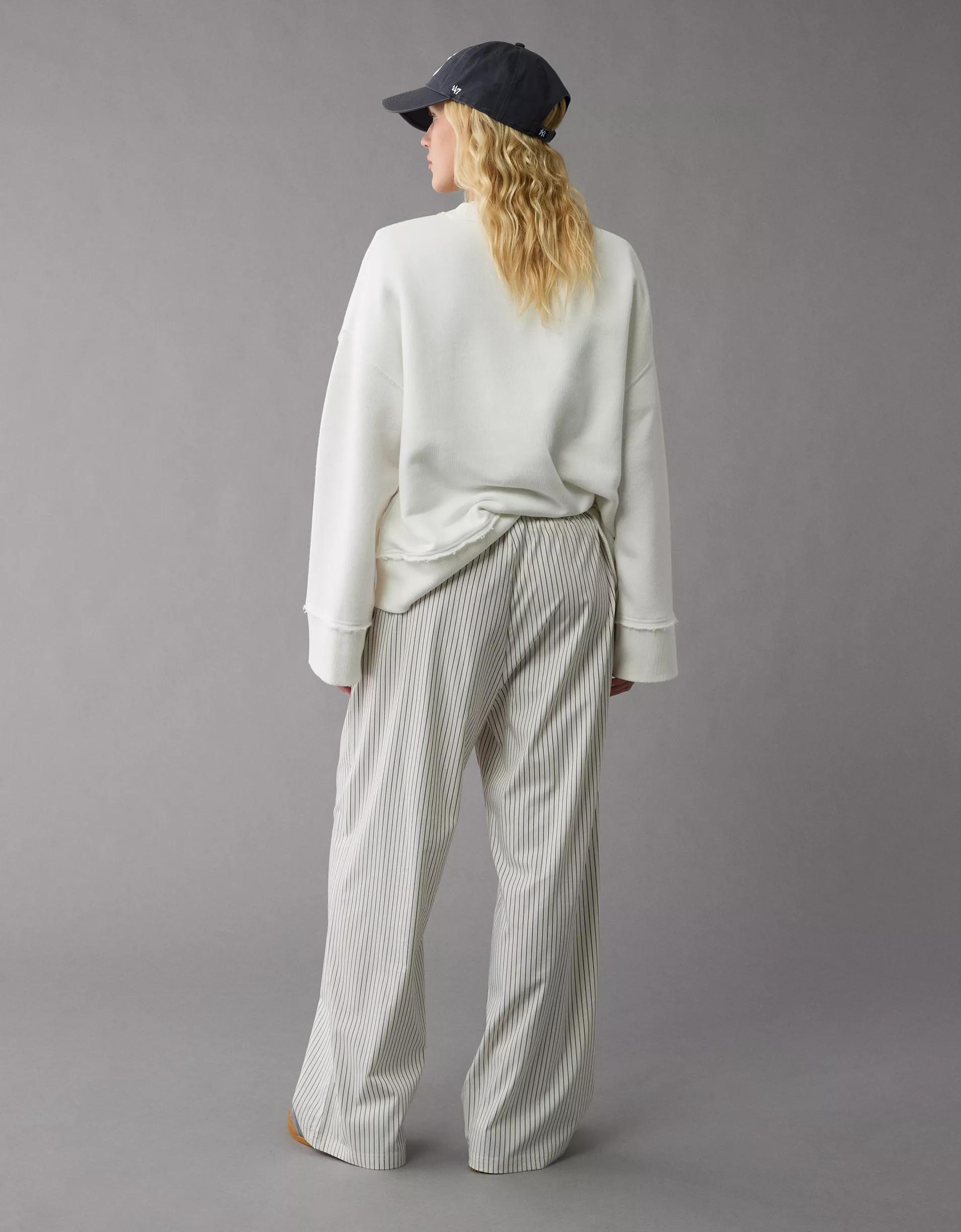 AE Woven Wide-Leg PJ Pant Product Image