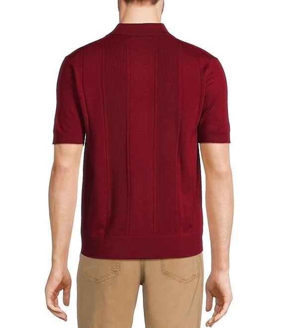 Murano Snit Short Sleeve Coatfront Shirt Product Image